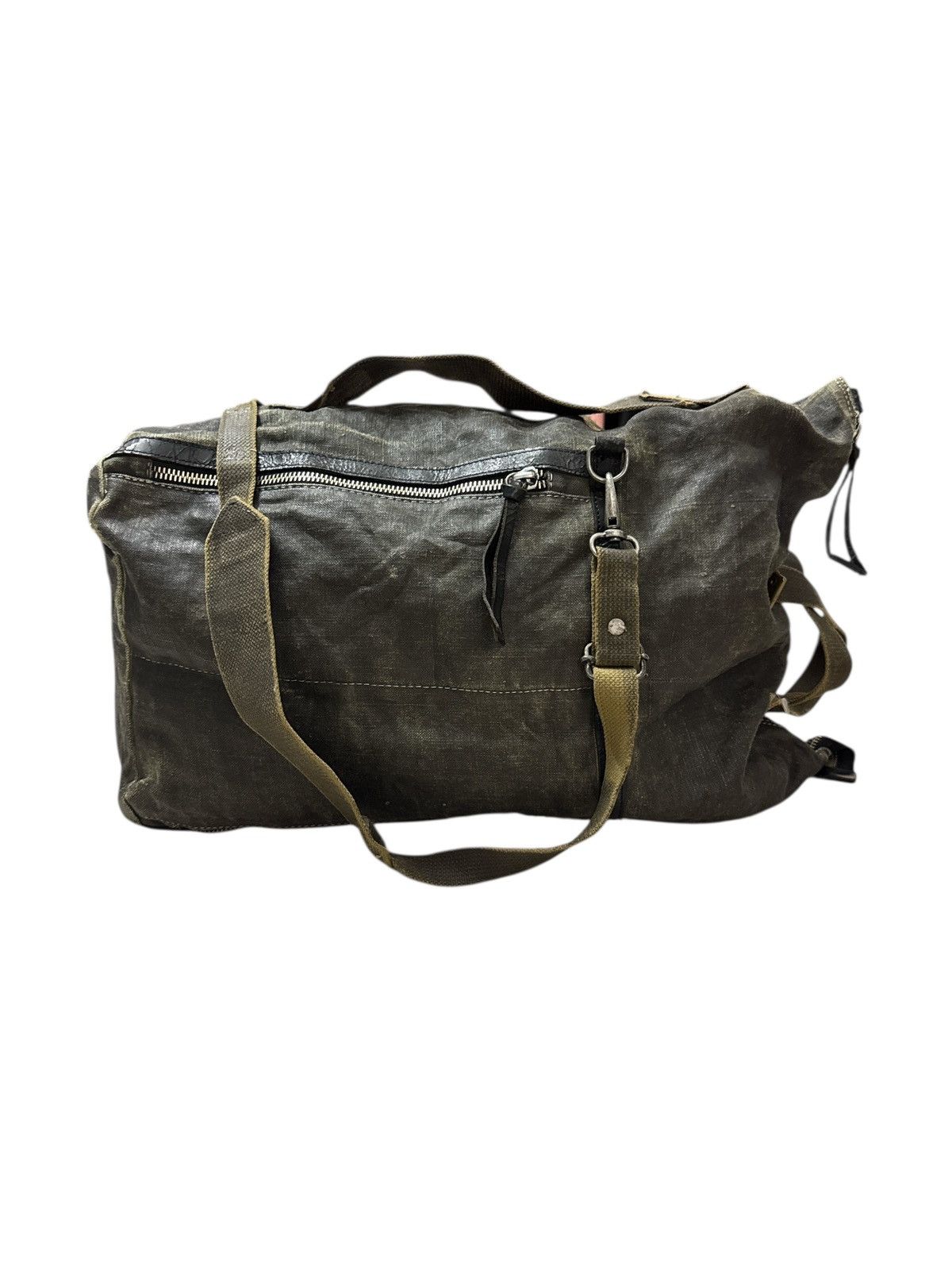 Other SAISEI ITALY RECONSTRUCTED DISTRESSED AVANT GARDE 3-WAYS BAG Size ONE SIZE - 4 Thumbnail