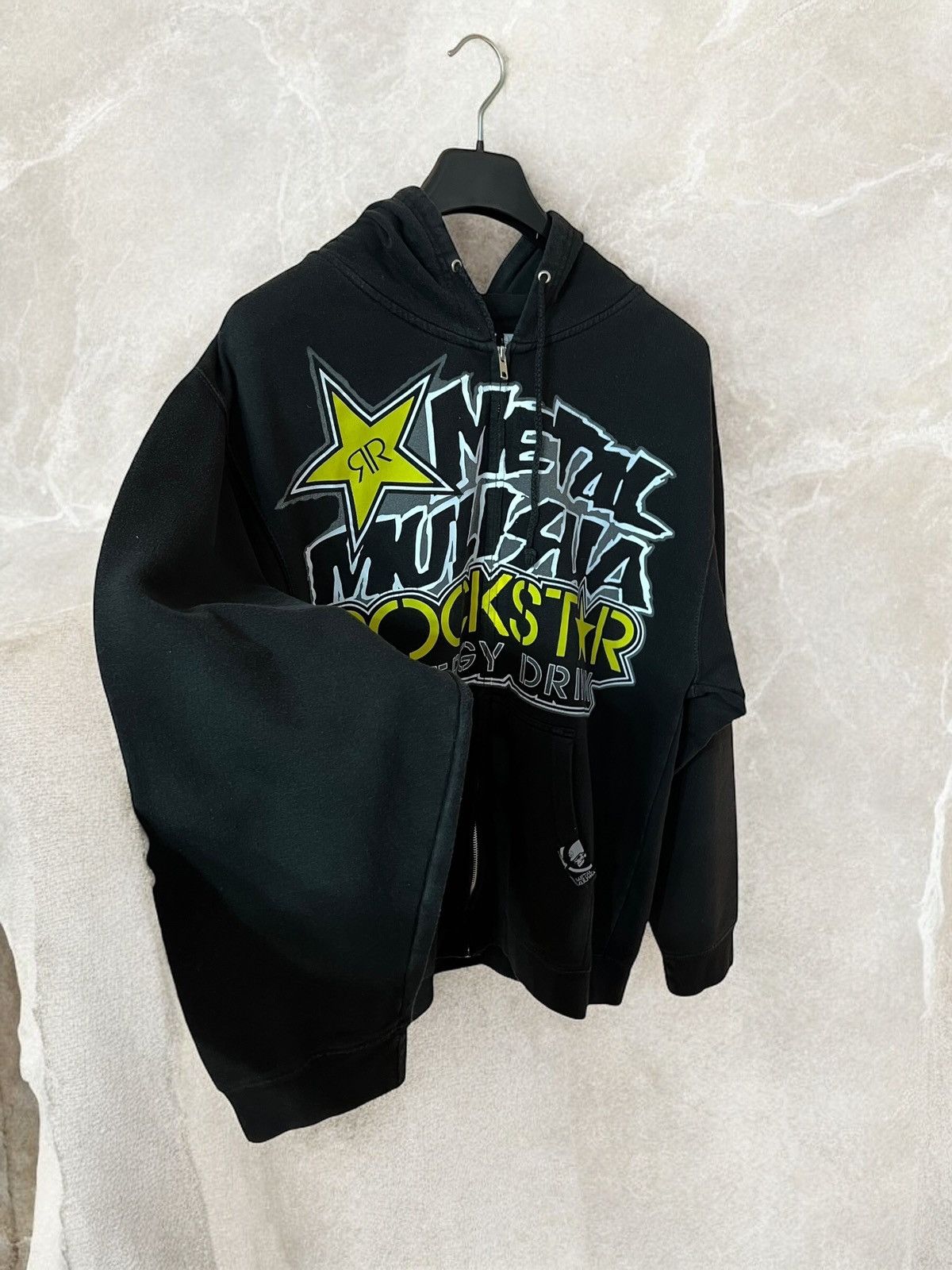Band Tees × Metal Mulisha × Vintage METAL MULISHA ROCKSTAR Energy Tour vintage Hoodie 00s band Size US L / EU 52-54 / 3 - 9 Thumbnail
