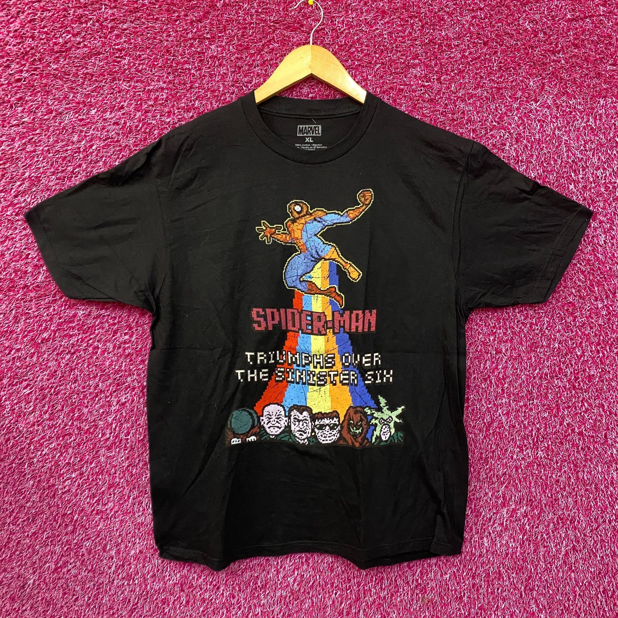 Marvel Comics Marvel Spider-Man Sinister Six Villains T-Shirt XL Size US XL / EU 56 / 4 - 1 Thumbnail