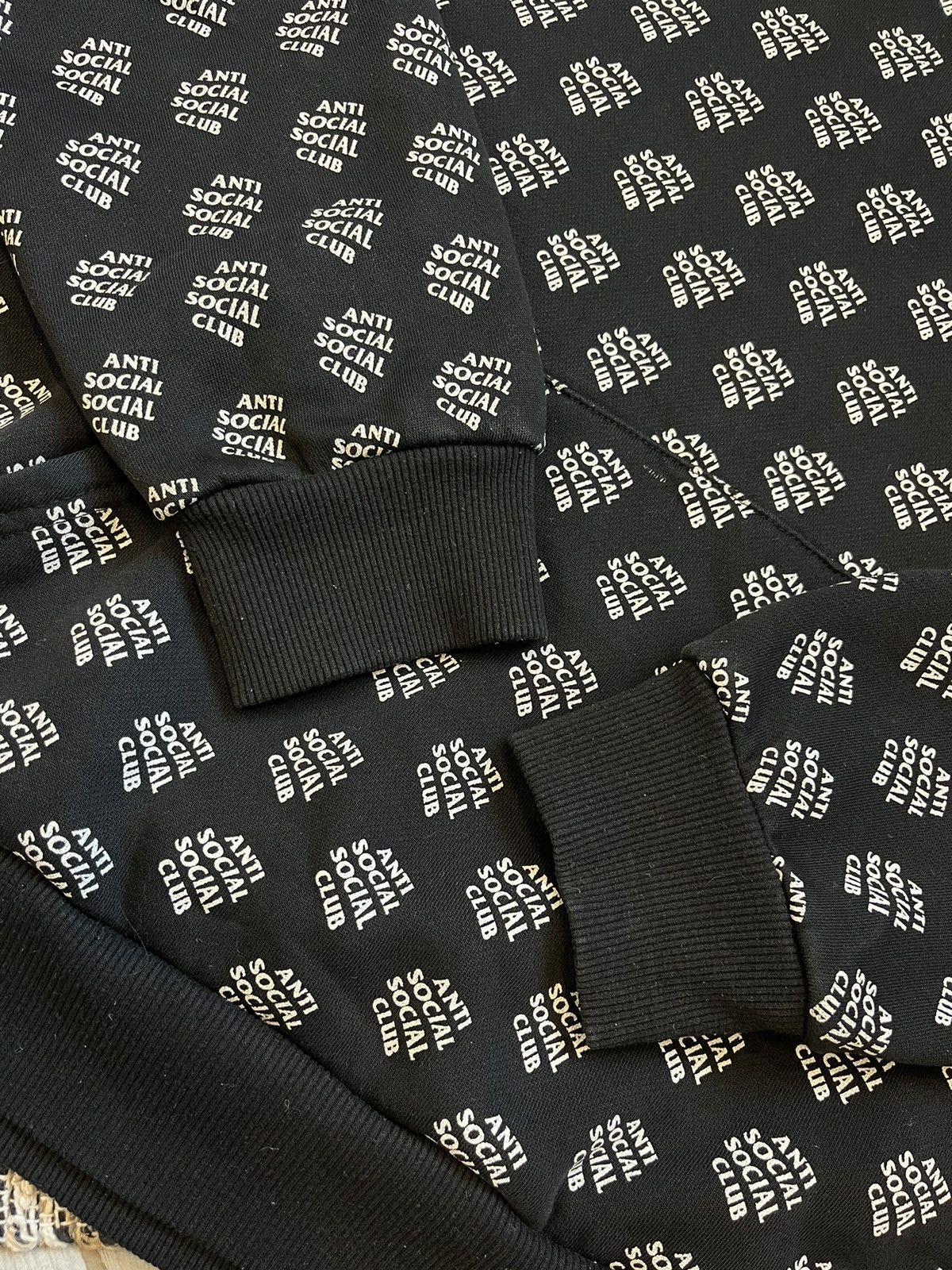 Anti Social Social Club × Vintage Vintage Anti Social Social Club hoodie monogram many logos Size L / US 10 / IT 46 - 11 Thumbnail