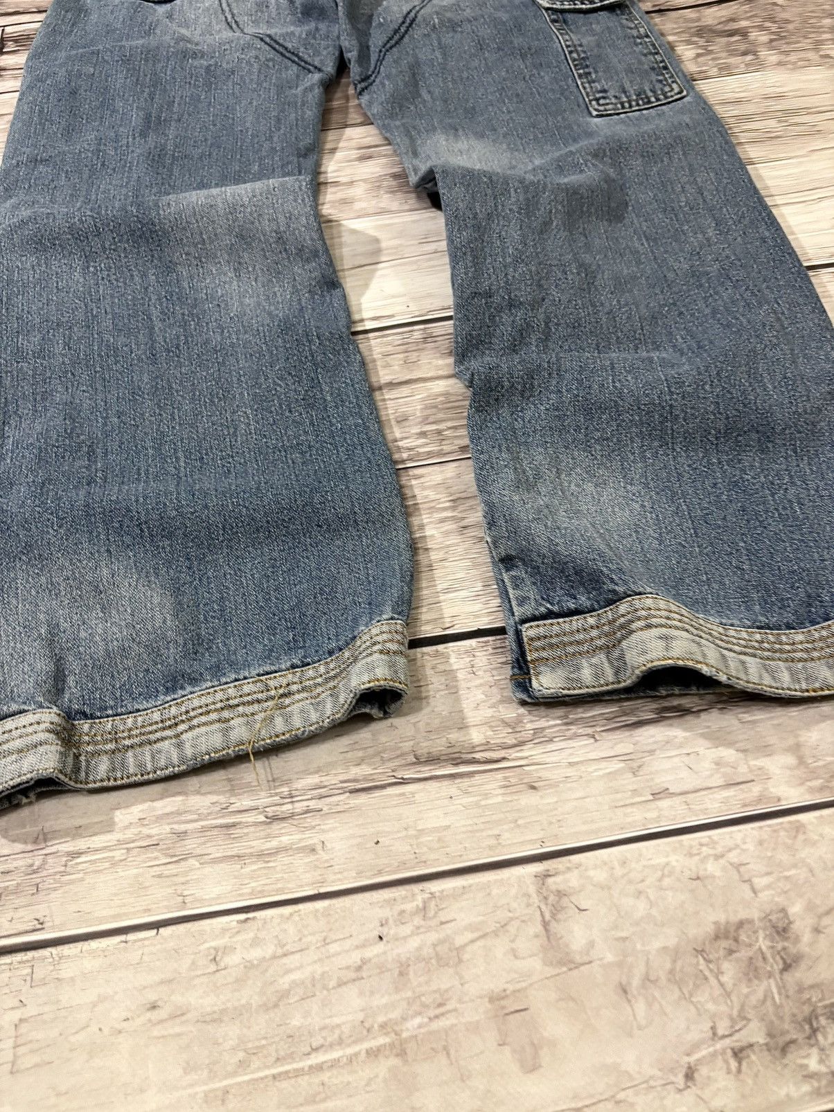 JNCO × Japanese Brand Vintage Baggy Rap sk8 Jnco Style Washed Jeans y2k Size US 32 / EU 48 - 6 Thumbnail