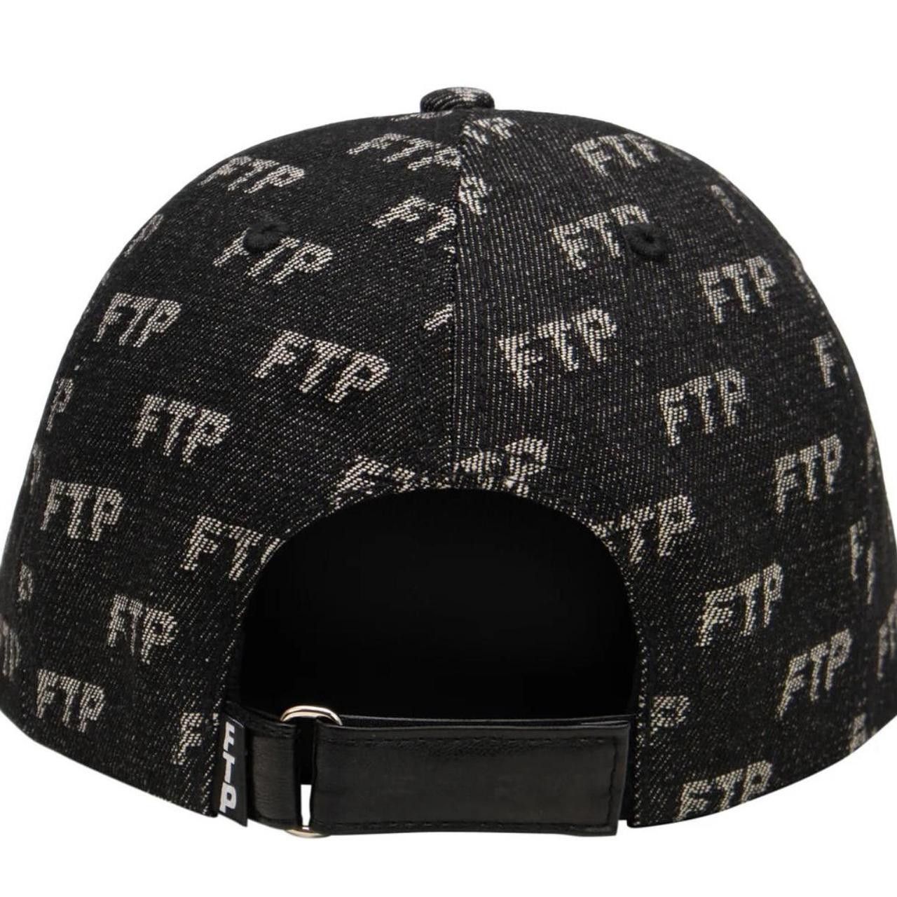 Fuck The Population JACQUARD DENIM LOGO 6 PANEL(BLACK) Size ONE SIZE - 2 Thumbnail