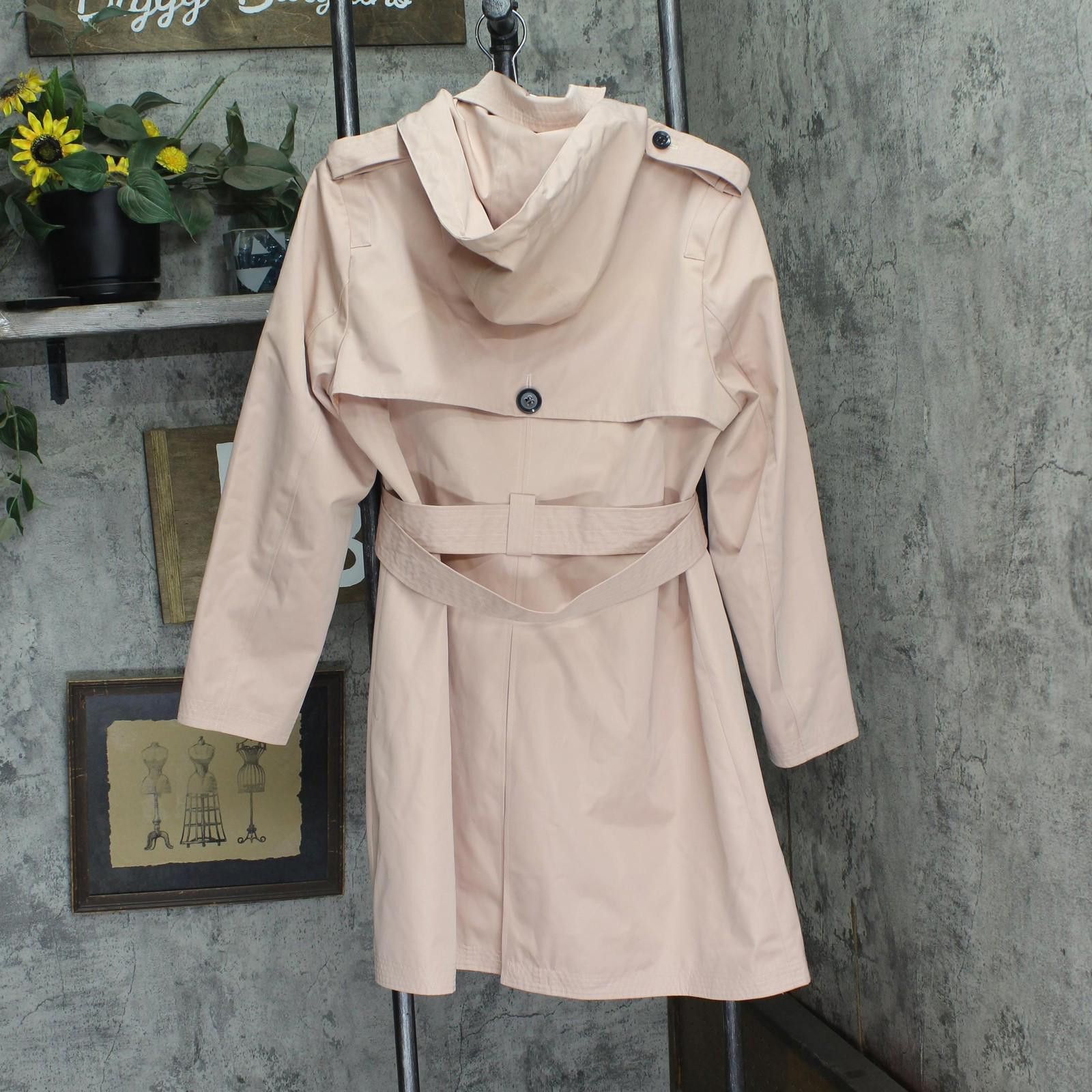 Other Nwt Kimi + Kai Resistant Hooded Trench Coat Blush Pink Xl Size XL / US 12-14 / IT 48-50 - 2 Thumbnail