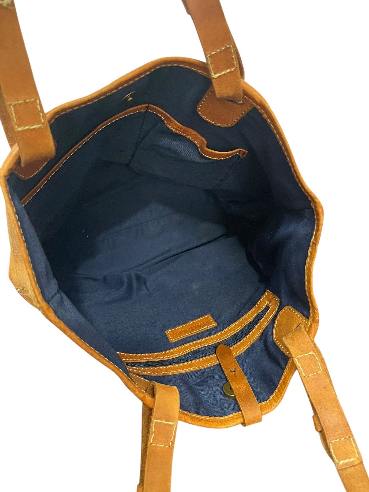 Genuine Leather Full Leather Beauty Patina Peaks Peak Japan Tote Bag 2🟩1 Size ONE SIZE - 18 Thumbnail