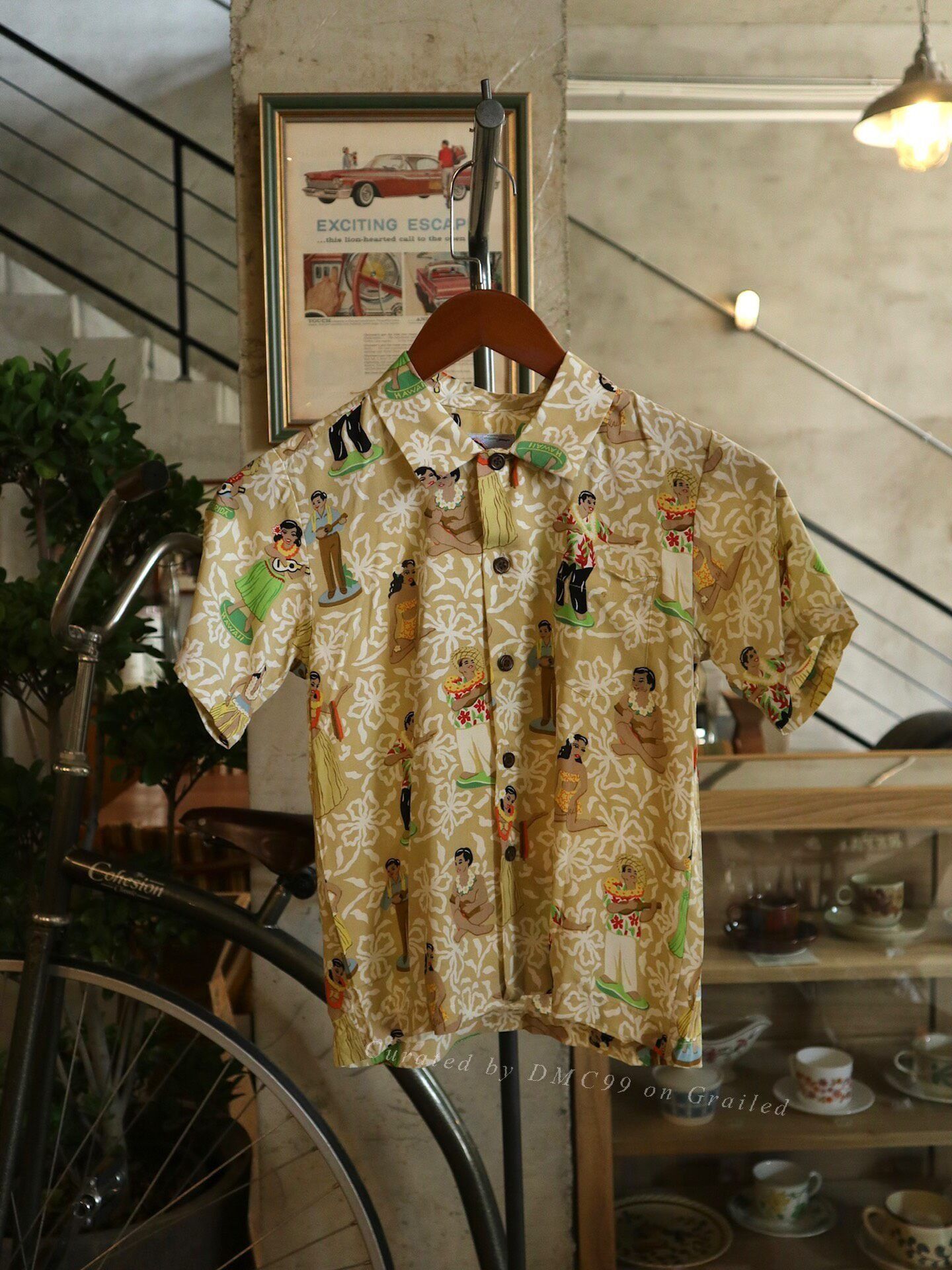 Reyn Spooner Reyn Spooner 1990s Vintage Aloha Shirt Size US S / EU 44-46 / 1 - 1 Thumbnail