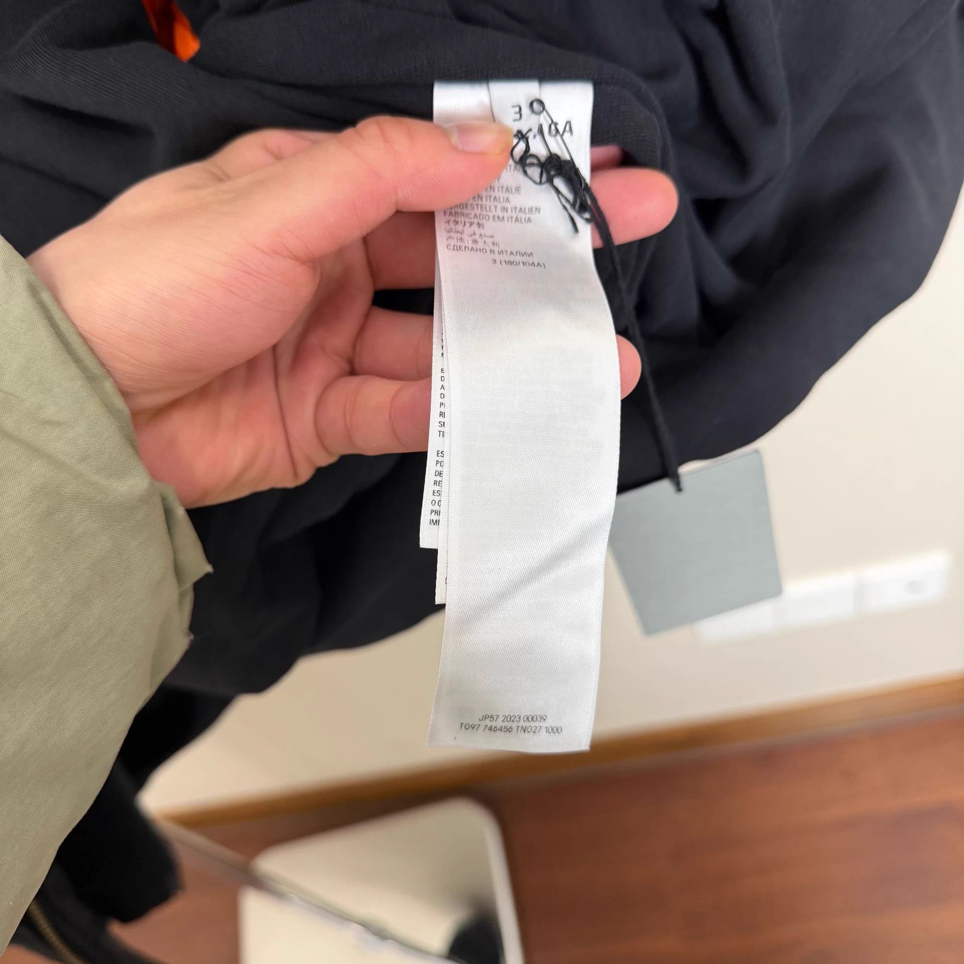 Balenciaga Balenciaga SS23 colorblock hooded flight jacket unisex blk Size US L / EU 52-54 / 3 - 8 Thumbnail