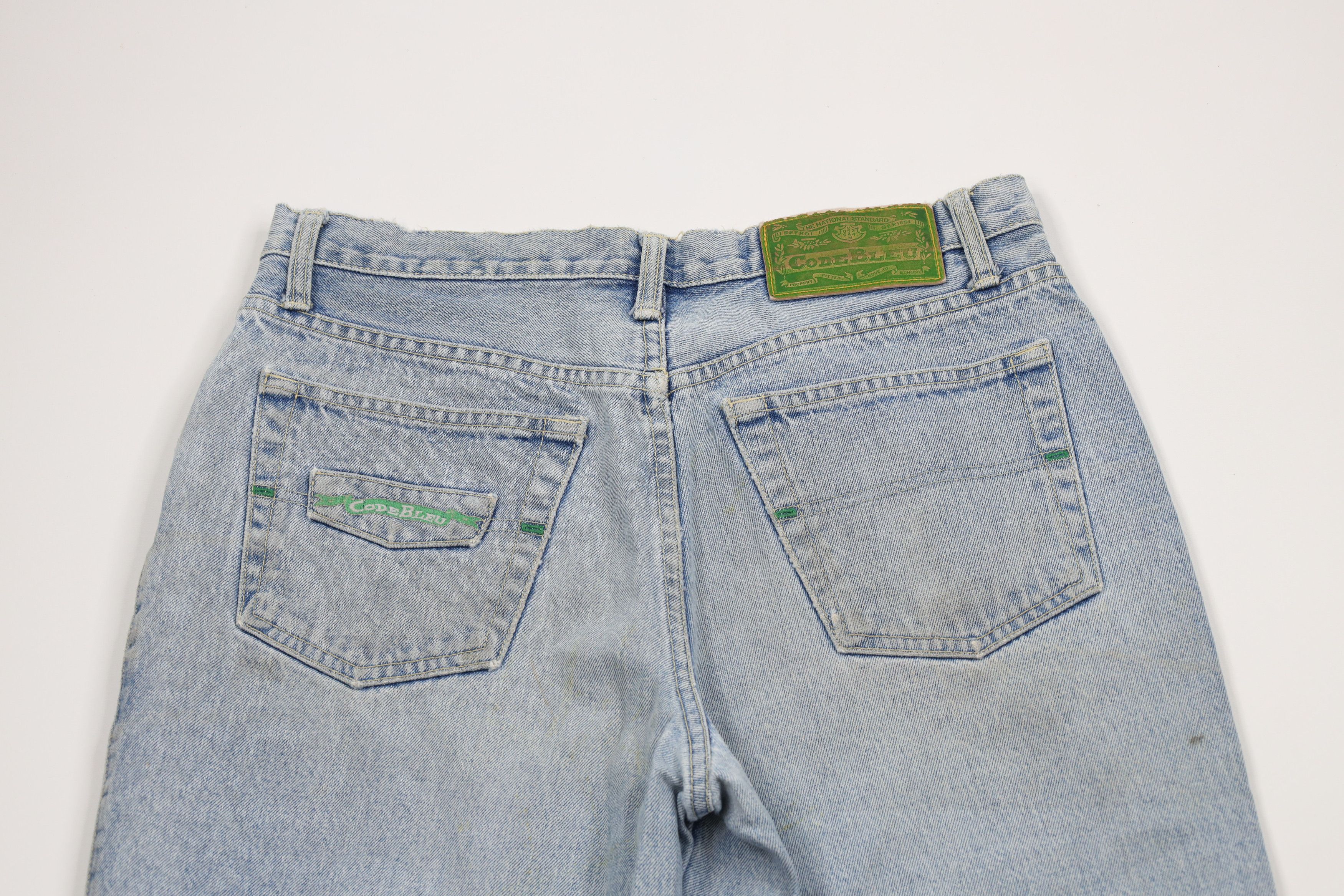 Vintage Vintage 90s Streetwear Relaxed Tapered Leg Denim Jeans Blue Size US 32 / EU 48 - 12 Thumbnail