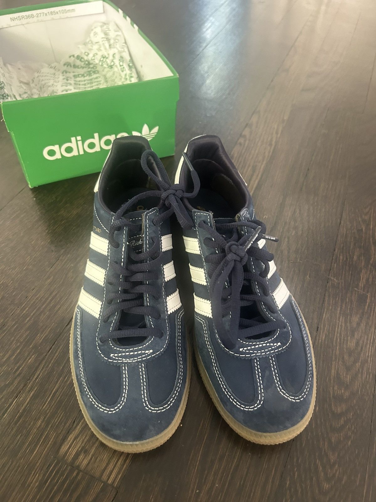 Adidas × Sporty & Rich Adidas x sporty and rich midnight blue Size US 6.5 / EU 39-40 - 3 Thumbnail