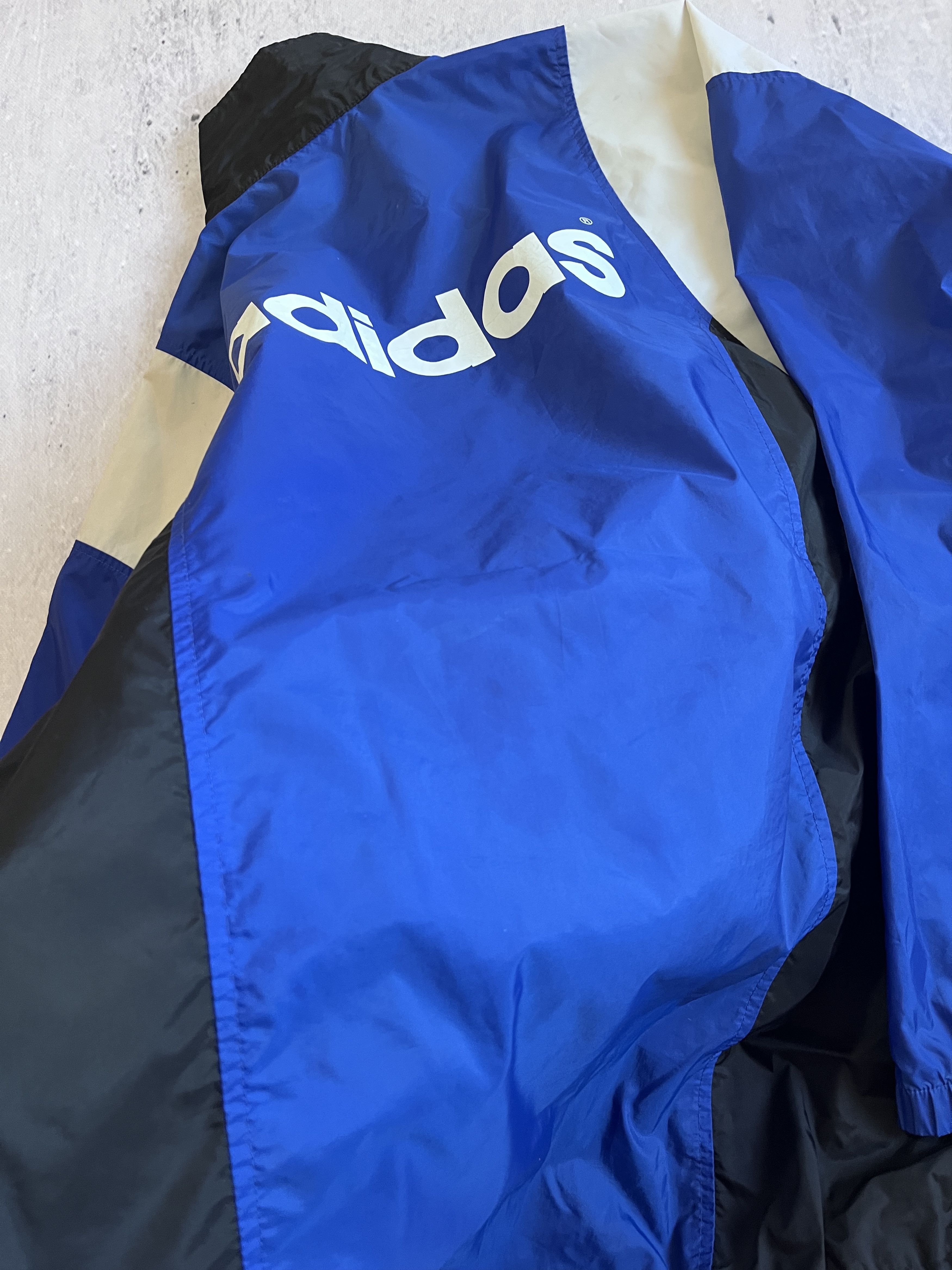 Adidas ADIDAS RANGERS VINTAGE 90S WINDBREAKER SPORT JACKET Size US L / EU 52-54 / 3 - 3 Thumbnail