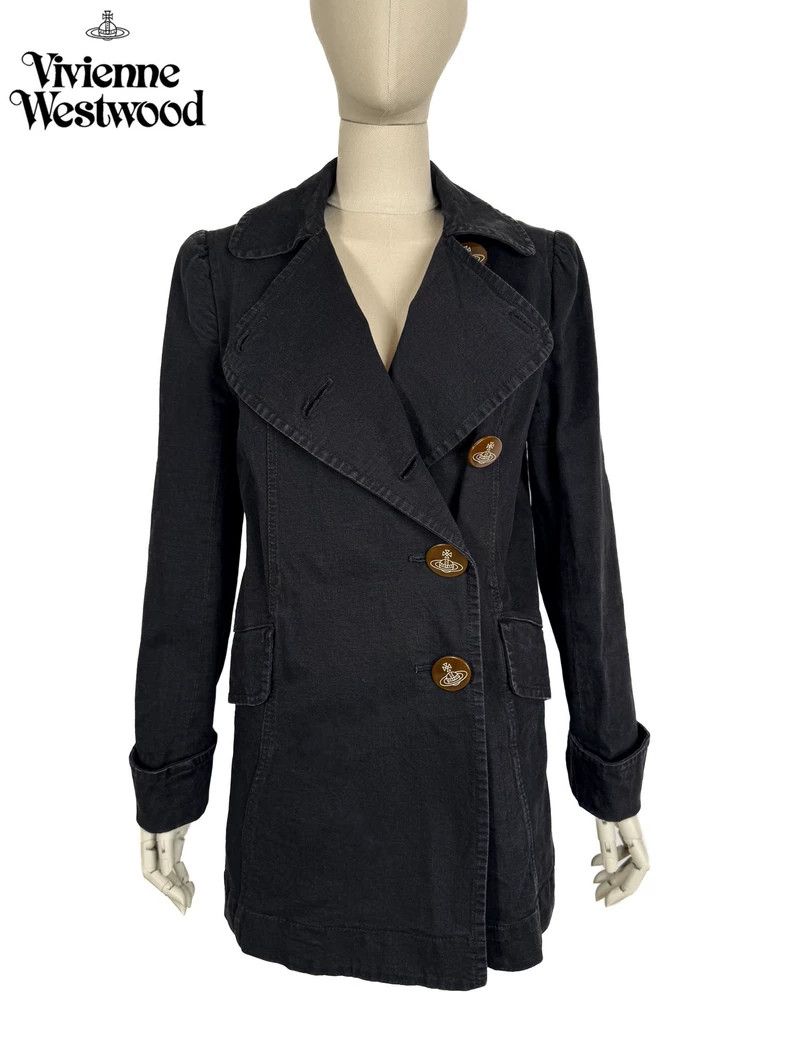 Vivienne Westwood Vivienne Westwood Black jacket overcoat Size M / US 6-8 / IT 42-44 - 1 Thumbnail
