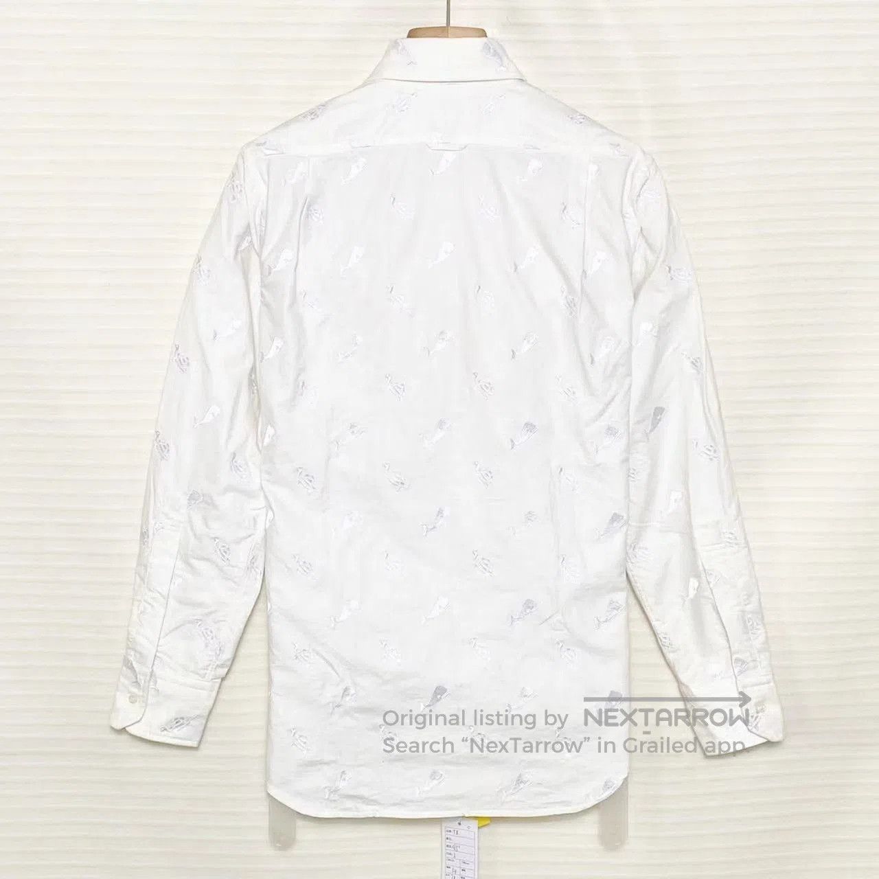 Thom Browne TB Embroidered Shirt Size 2. Size US M / EU 48-50 / 2 - 2 Thumbnail