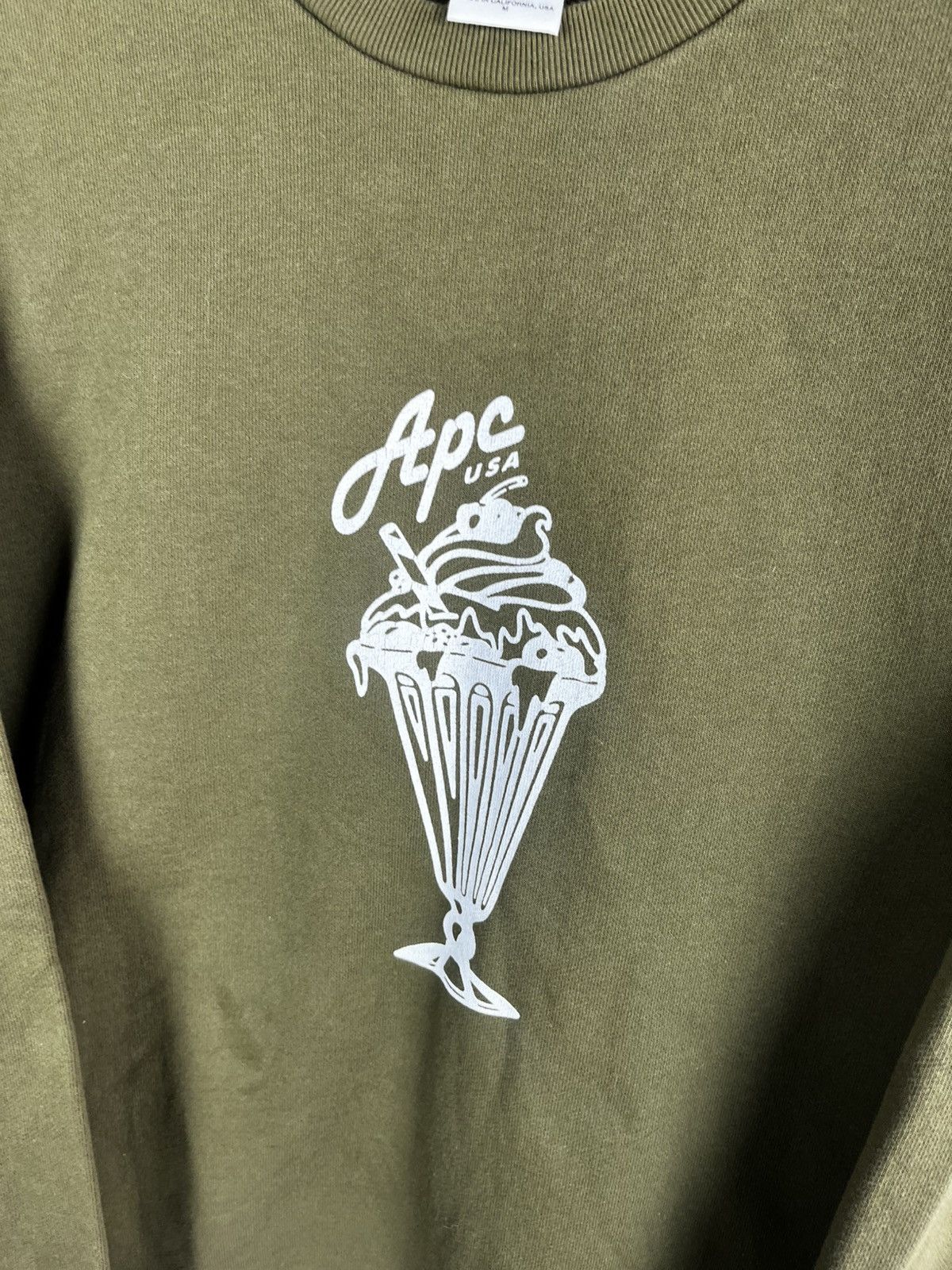 A.P.C. A.P.C sweatshirt size m Size US M / EU 48-50 / 2 - 5 Thumbnail