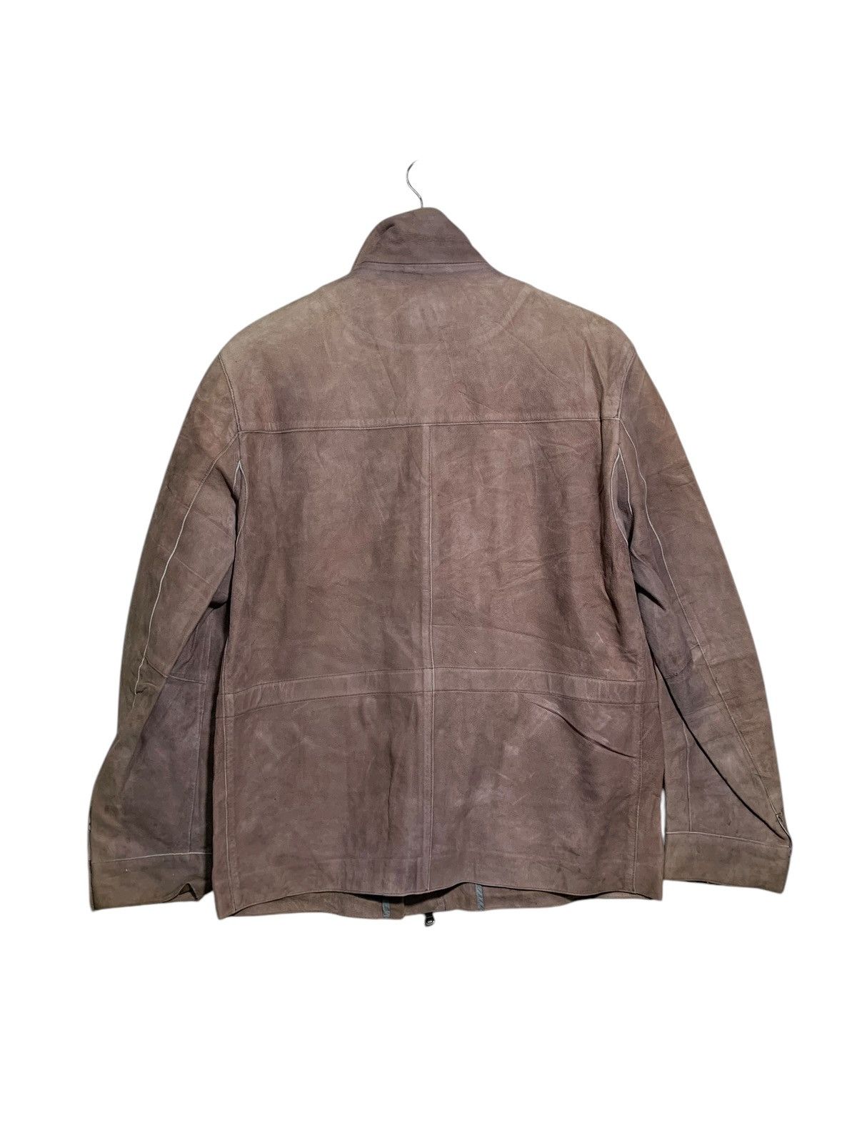 Hugo × Hugo Boss 🔥HUGO BOSS SPANISH LAMB SUEDE LEATHER JACKETS Size US L / EU 52-54 / 3 - 5 Thumbnail