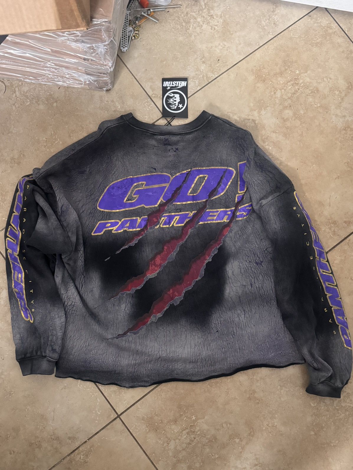 HELLSTAR Hell star Paradise City Panthers Crewneck XL Size US XL / EU 56 / 4 - 3 Thumbnail