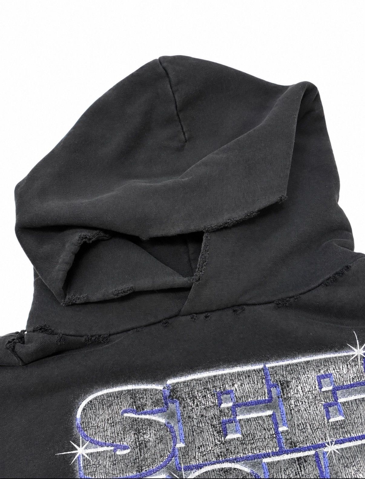 Balenciaga Balenciaga See Now Buy Now Distressed Hoodie Size US M / EU 48-50 / 2 - 4 Thumbnail