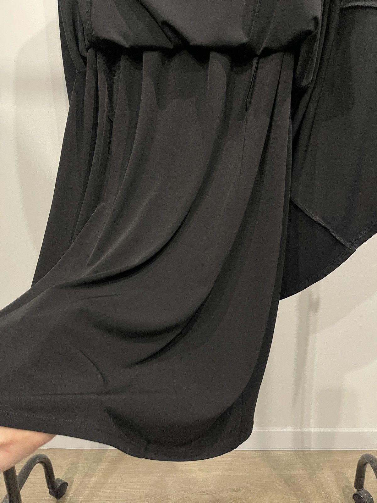 Lauren Ralph Lauren Lauren Ralph Lauren Black Ruched Sleeve Sheath Dress 16W Size XXL / US 16-18 / IT 52-54 - 7 Thumbnail