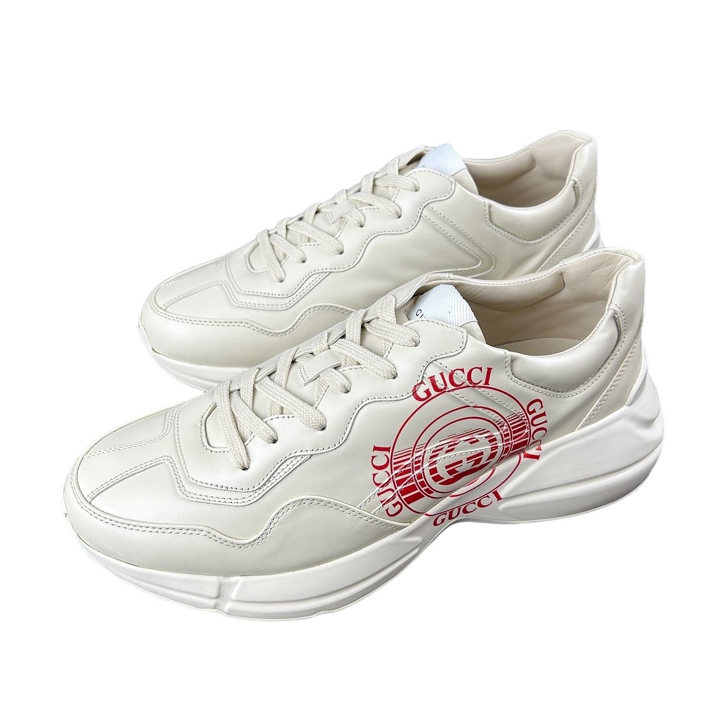 Gucci Gucci Rhyton Sneaker “White Monogram” | Grailed