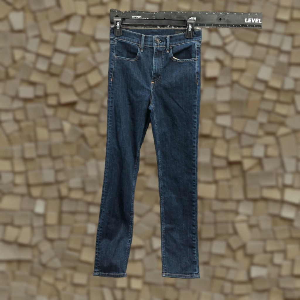 Rag & Bone rag & bone Jeans Skinny Womens Dark Wash Blue 25 Regular Inseam 29 in Cotton Denim Size 42" / US 20 - 1 Thumbnail