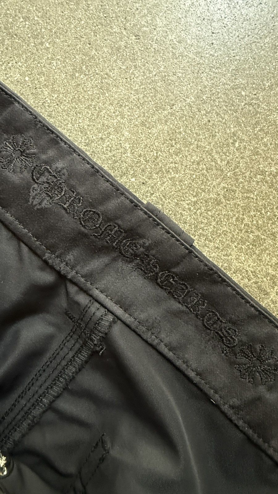 Chrome Hearts RARE! Chrome Hearts Nylon Double Knee Carpenter Shorts Size US 33 - 10 Thumbnail