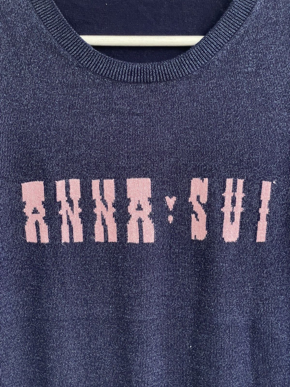 Hysteric Glamour 2000s Anna Sui Knitwear Y2K Poem Ifsix LGB japan y’s CDG RRL Size US M / EU 48-50 / 2 - 2 Thumbnail