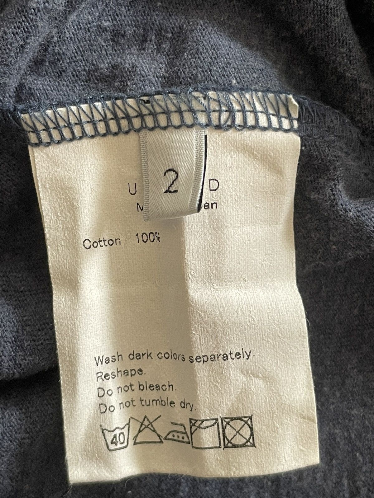 Unused Unused Refinement Garments Faded Tshirt Size US M / EU 48-50 / 2 - 4 Thumbnail