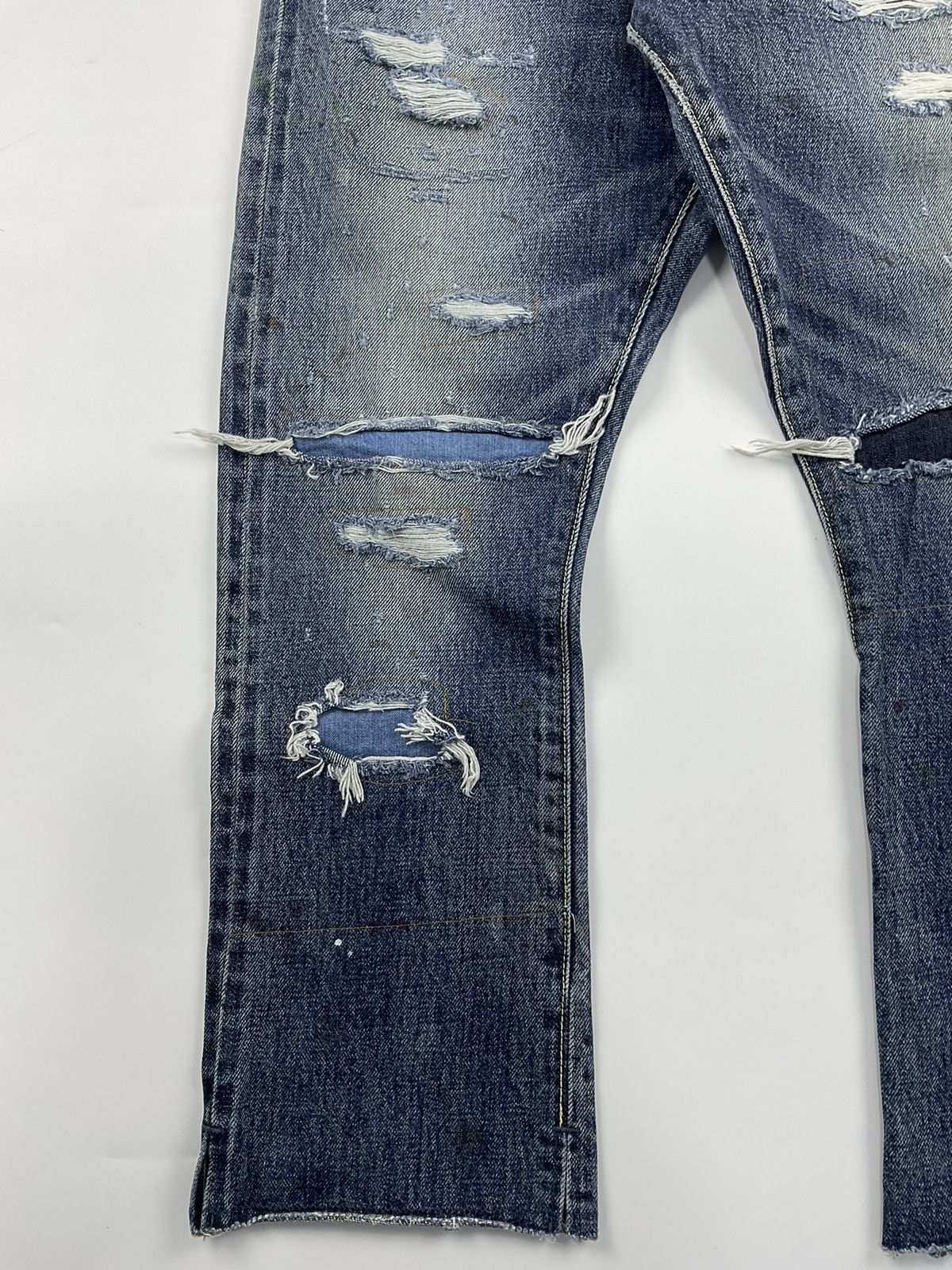 Visvim Visvim S/S'20 Social Sculpture 14 Damaged-17 FIL Exclusive Size US 30 / EU 46 - 4 Thumbnail