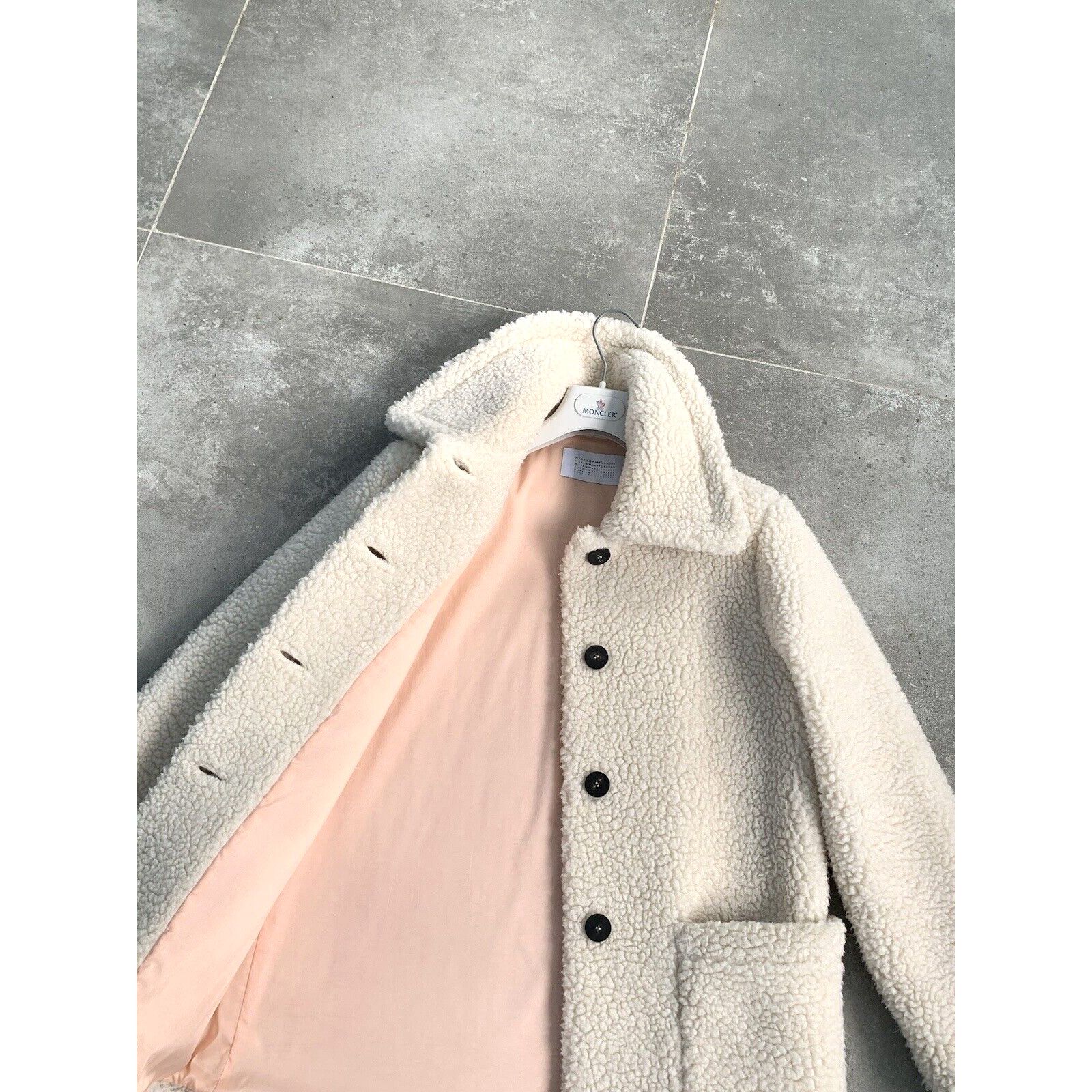 Designer × Harris Wharf London Women's HARRIS WHARF Teddy Trench Coat Jacket IT 40 EU 36 S Size S / US 4 / IT 40 - 7 Thumbnail
