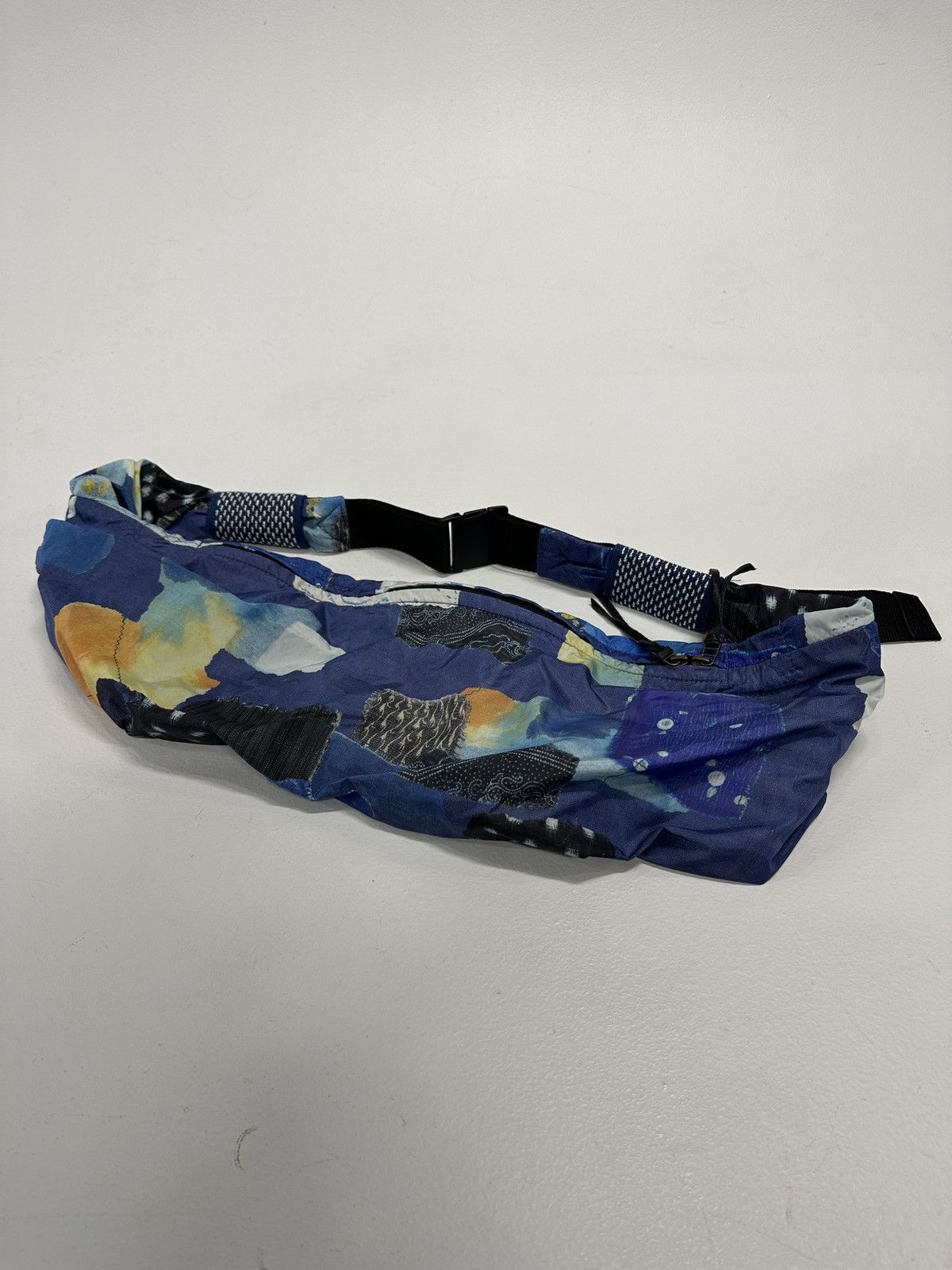 Kapital Nylon Snufkin Bag Indigo Patchwork Size ONE SIZE - 4 Thumbnail
