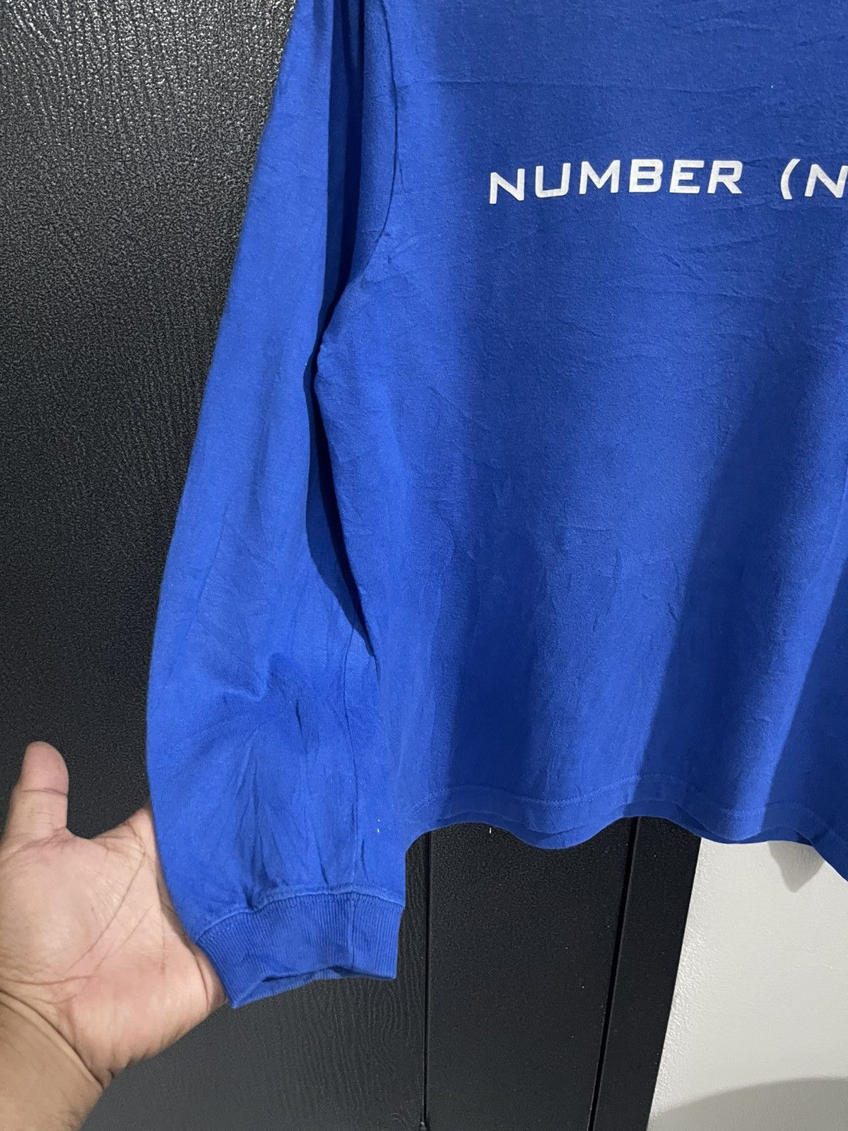 Number (N)ine Number Nine Basic Logo Longsleeve Tee Size US S / EU 44-46 / 1 - 6 Thumbnail