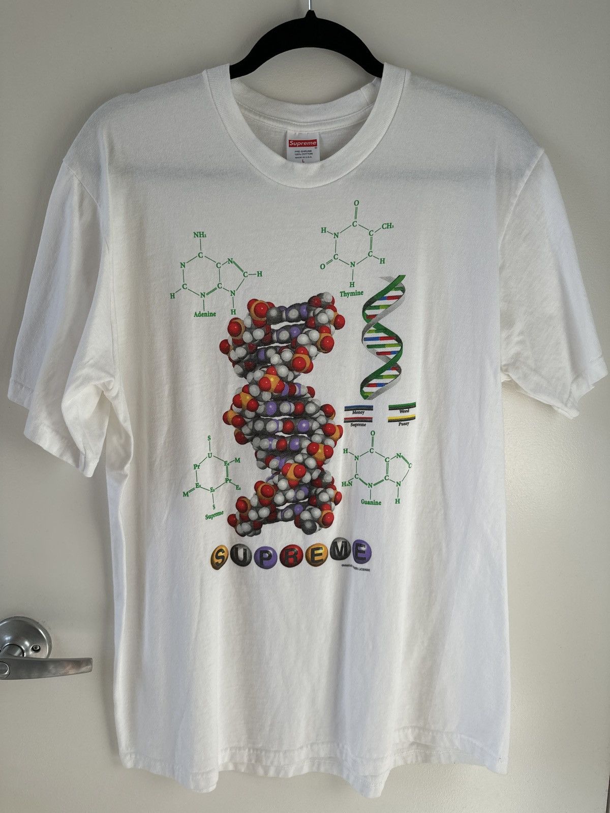 Supreme DNA Tee FW17 Grailed