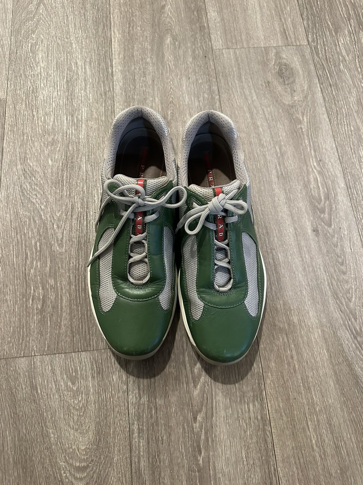 Prada Vintage Green Prada Cups Size US 9 / EU 42 - 1 Thumbnail