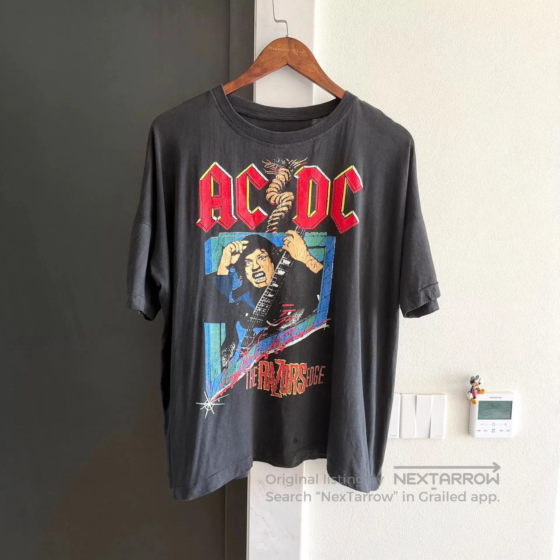 Vintage Vintage 90s ACDC Band Tee. Size US M / EU 48-50 / 2 - 1 Thumbnail