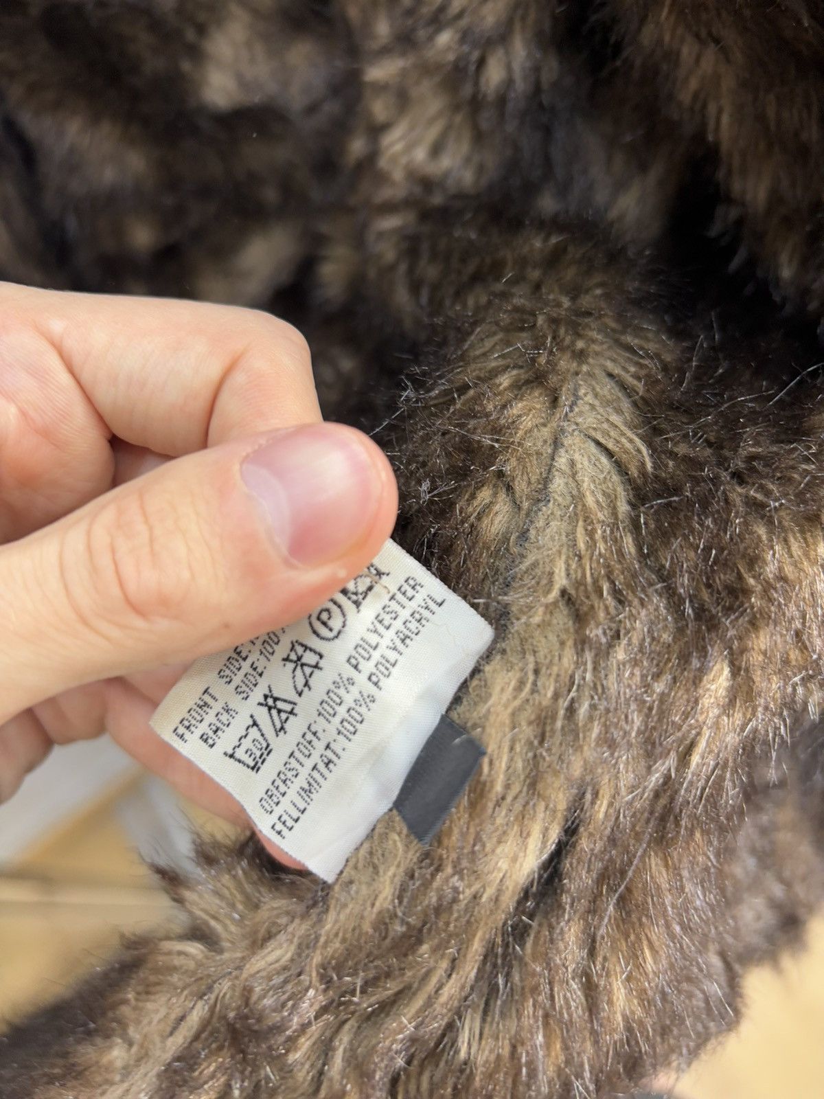 Balmain × Vintage Archival Balmain faux fur shearling jacket Size S / US 4 / IT 40 - 11 Thumbnail