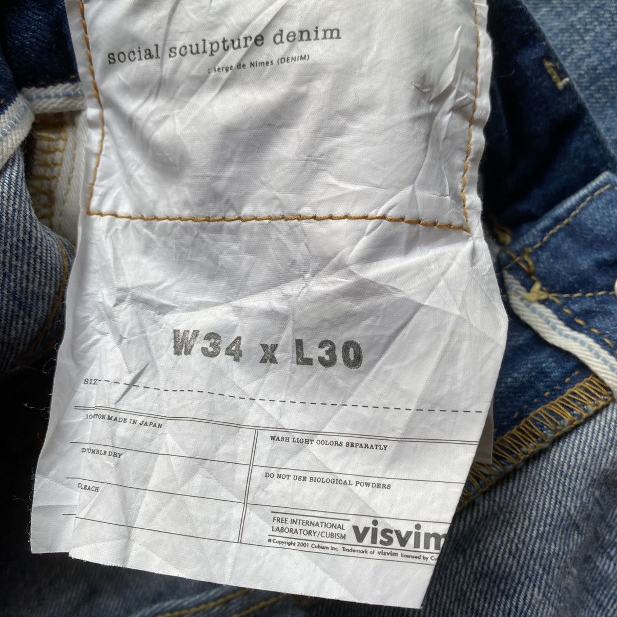 Visvim Social Scupture 04D5 Denim Size US 34 / EU 50 - 8 Thumbnail