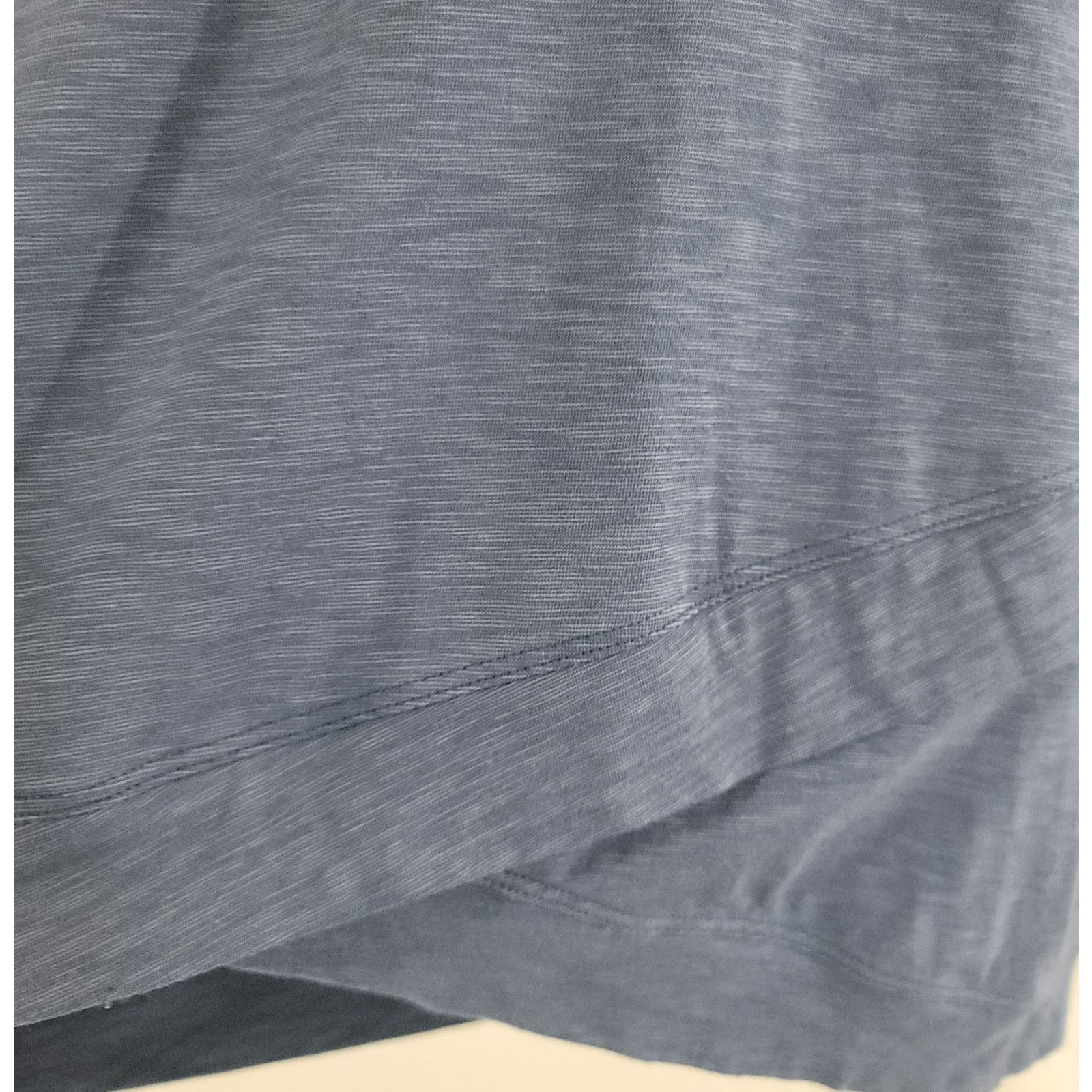 Other Lucy & Laurel Anthropologie Blue Crisscross Hem Top L Size L / US 10 / IT 46 - 2 Thumbnail
