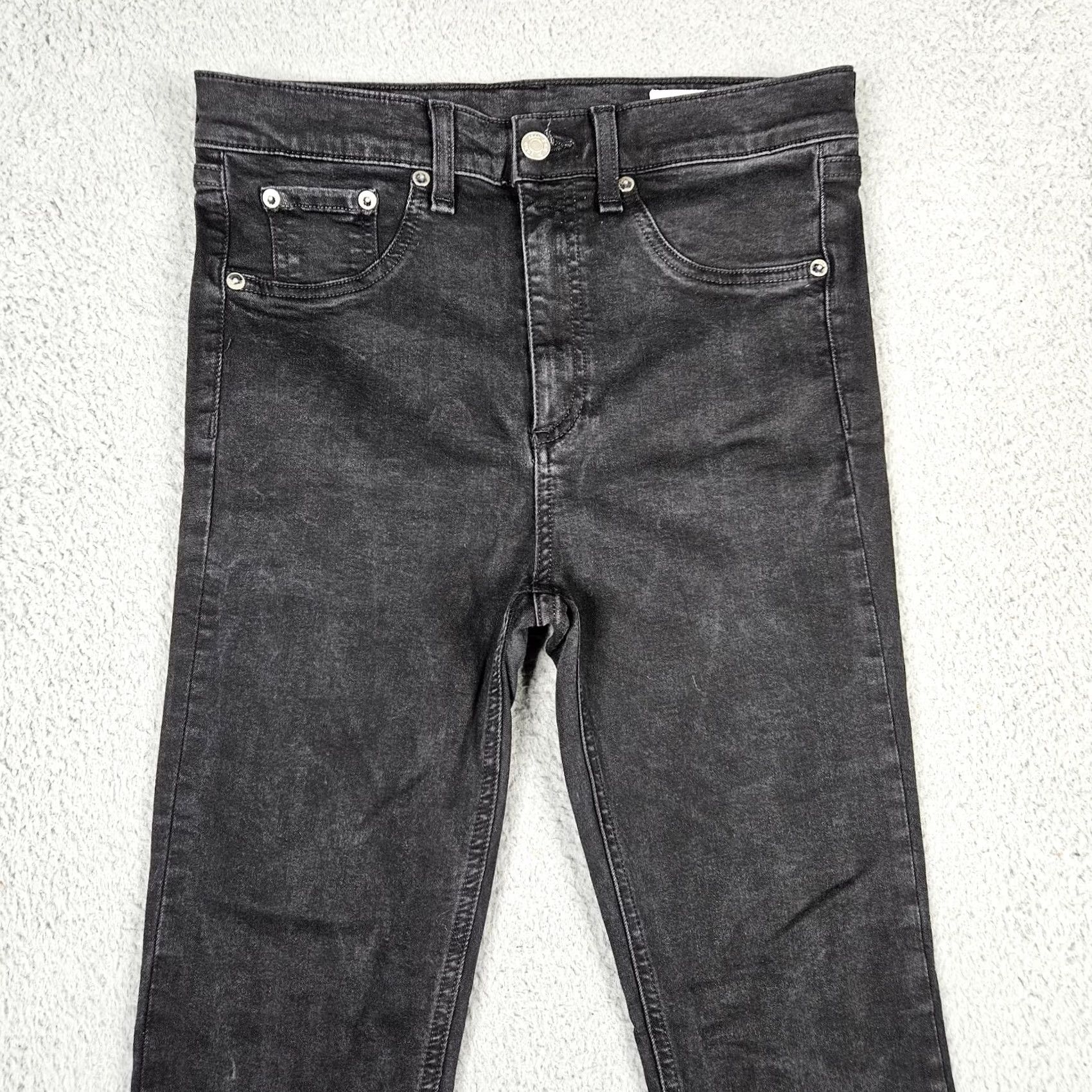Rag & Bone Rag & Bone Jeans Women Dark Wash Casual Jean Legging Size 29 Black Front Pockets Not Apply Regular Fit Vintage No Size 29" - 3 Thumbnail