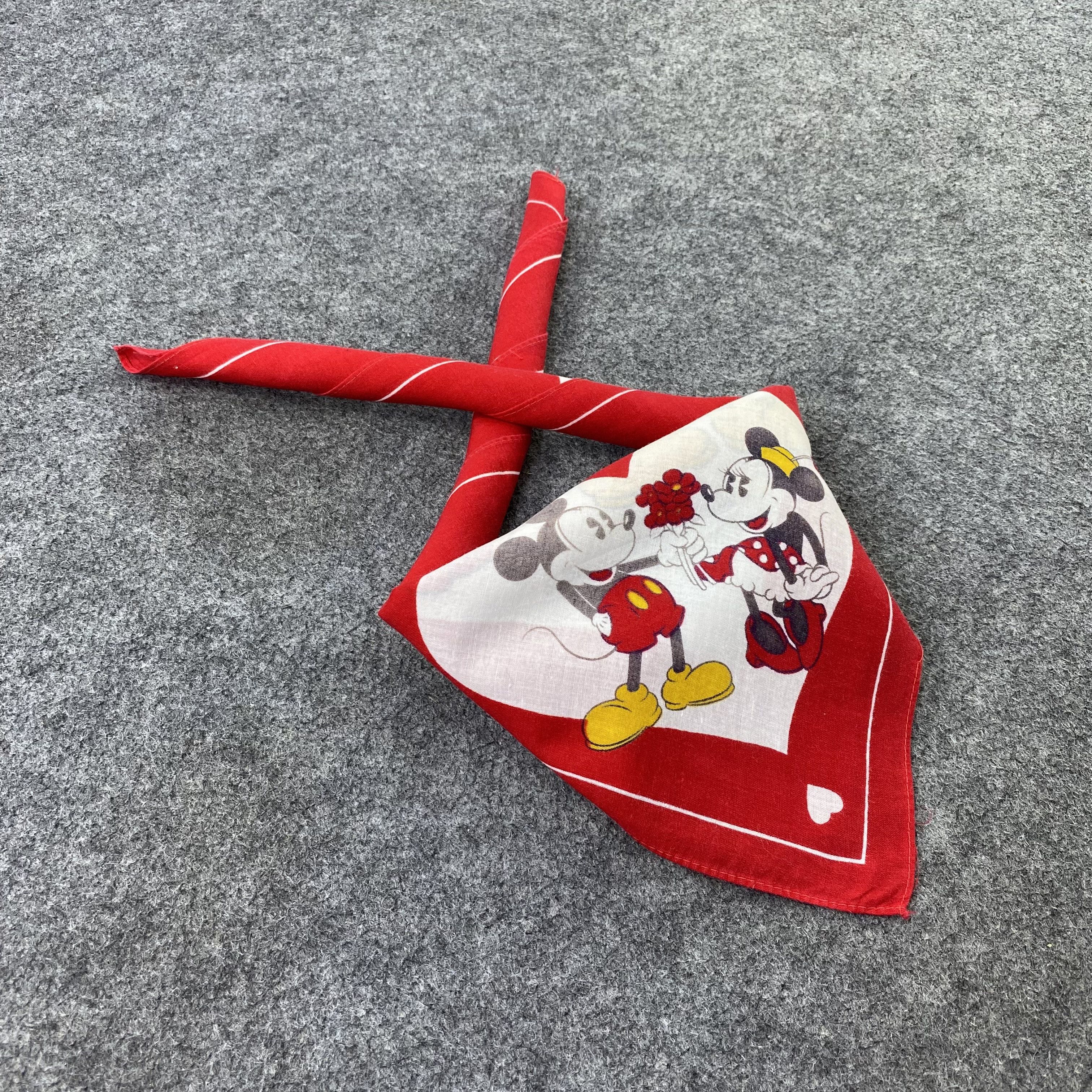 Anime Disney Handkerchief Cartoon Mickey mouse-B1420 Size ONE SIZE - 4 Thumbnail