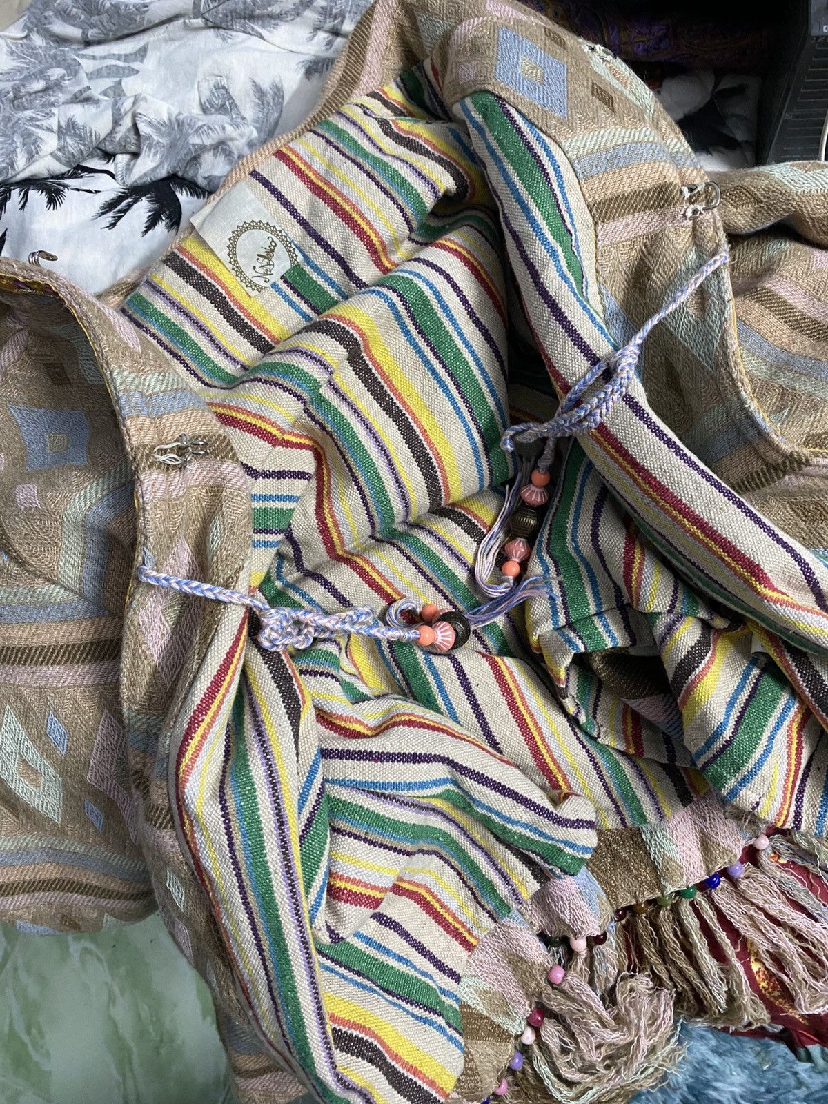 Japanese Brand Ponchos Navajo Neo Nadesico Size S / US 4 / IT 40 - 7 Thumbnail