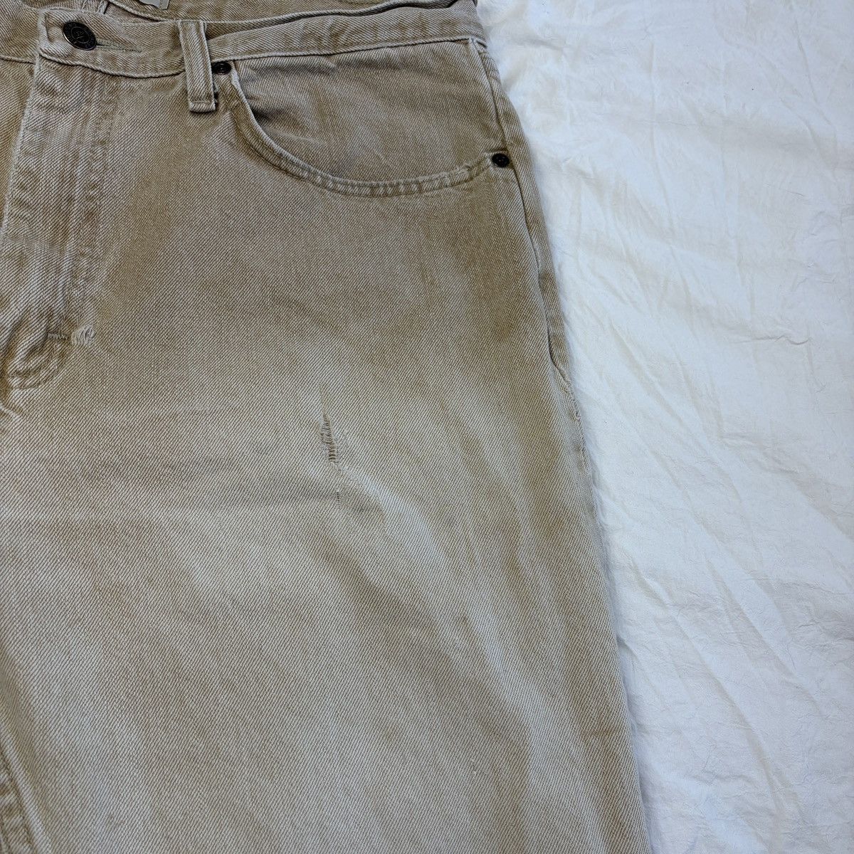 Wrangler Wrangler beige acid wash jeans Size US 36 / EU 52 - 4 Thumbnail