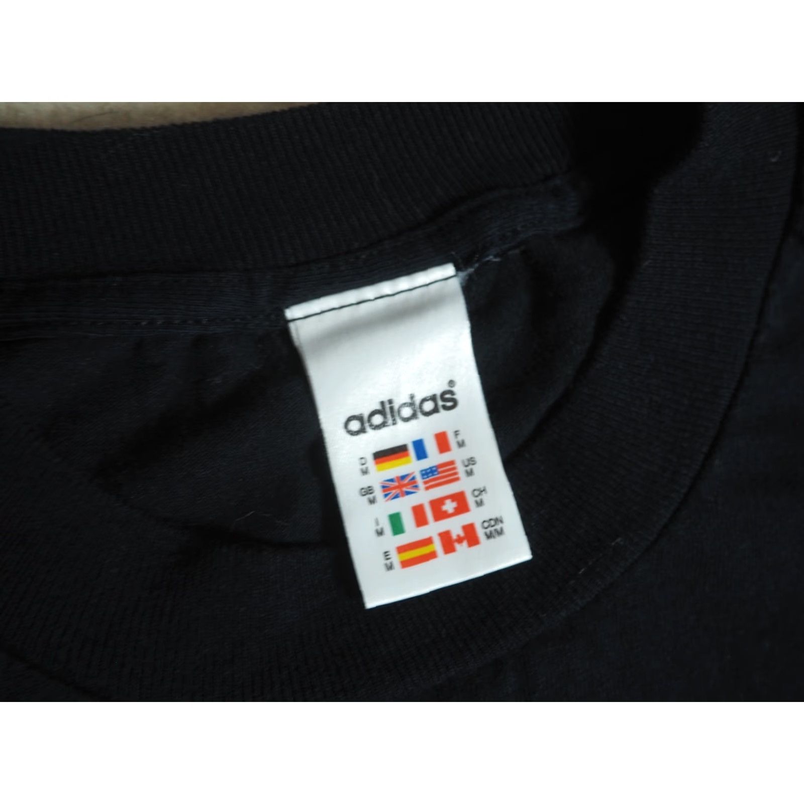 Adidas VINTAGE Adidas Germany National Team FIFA World Cup Champs Black Tee T-Shirt L Mens Size US L / EU 52-54 / 3 - 5 Thumbnail