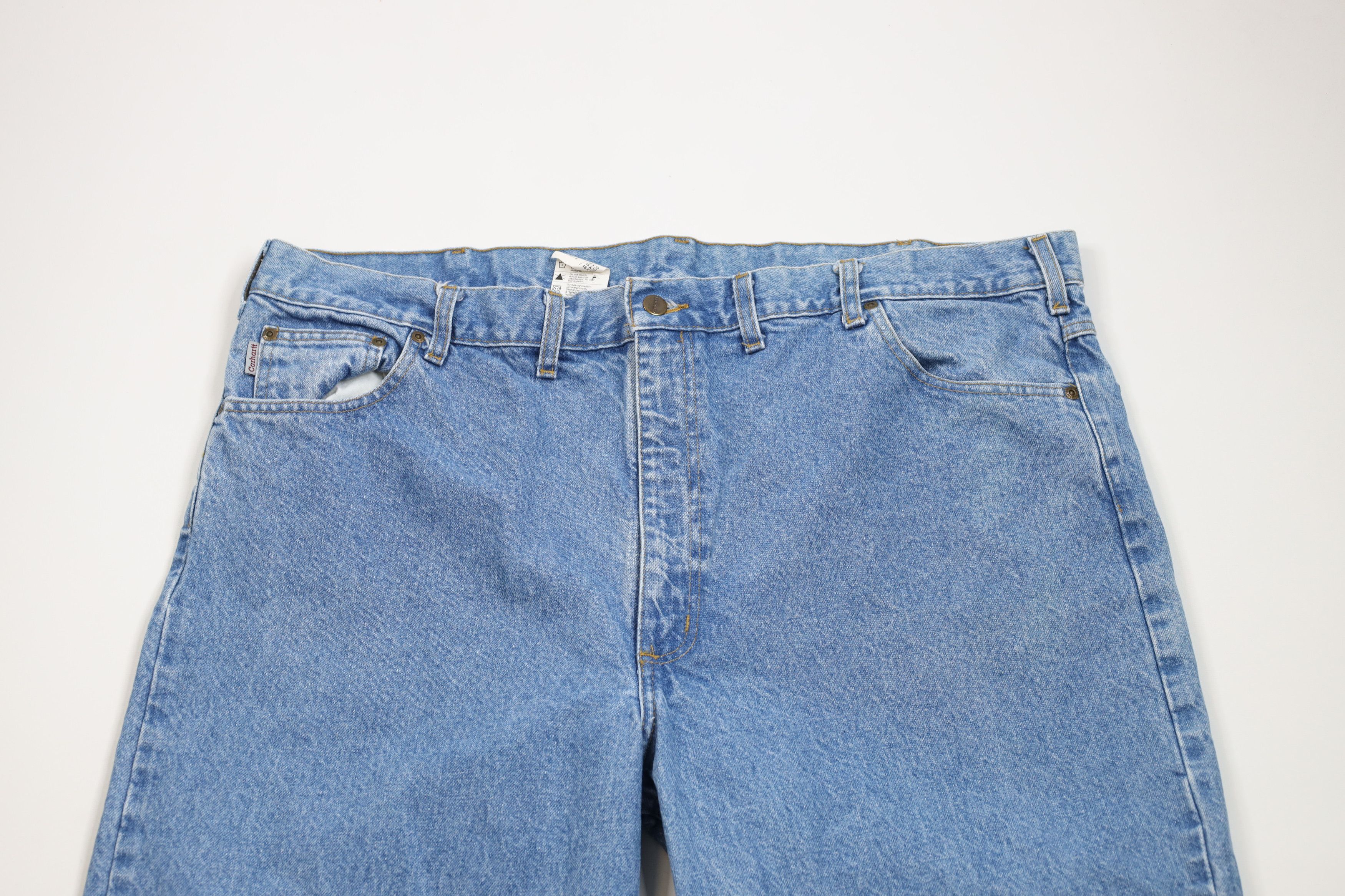 Carhartt × Vintage Vintage Y2K 2002 Carhartt Fit Straight Leg Denim Jeans Size US 44 / EU 60 - 2 Thumbnail