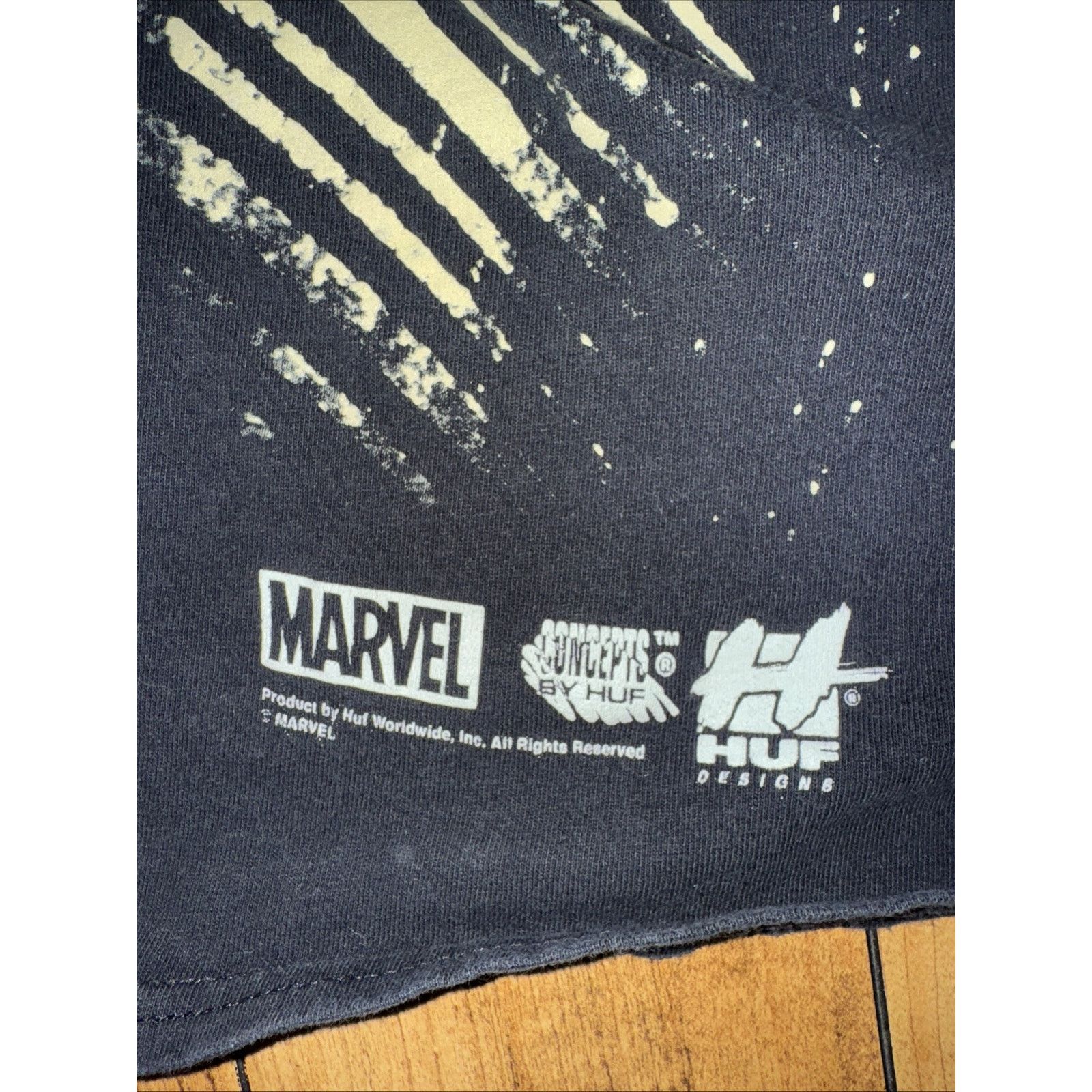 Huf × Marvel Comics Huf x Marvel Spiderman T-Shirt Black Small 16.5x24 Size US S / EU 44-46 / 1 - 6 Thumbnail