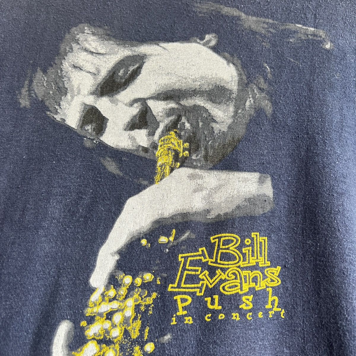 Band Tees 1994 Bill Evans & Push Band Tour Concert Tee Shirt Jazz Size US XL / EU 56 / 4 - 4 Thumbnail