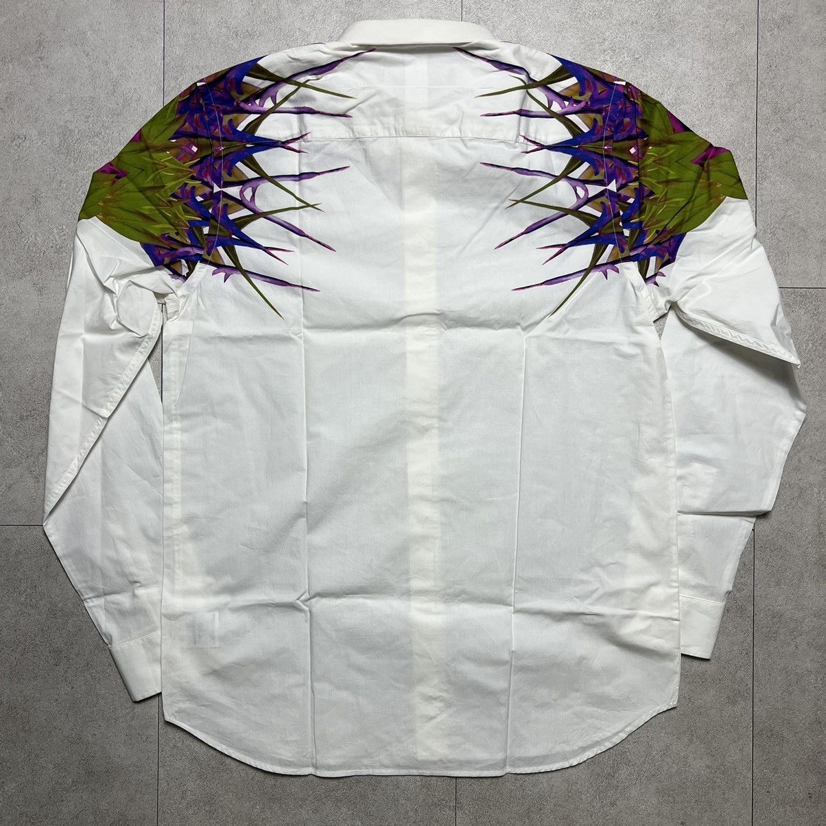 Givenchy × Riccardo Tisci Givenchy 12SS White Bird Of Paradise Shirts Size US M / EU 48-50 / 2 - 2 Thumbnail