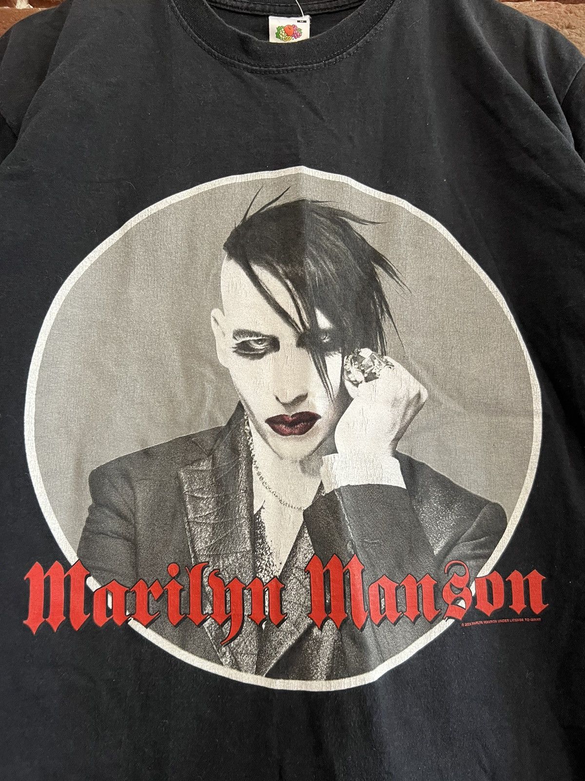 Band Tees Rare Y2K Marilyn Manson Vintage 00s Band Tee Rock Rare Size US M / EU 48-50 / 2 - 5 Thumbnail