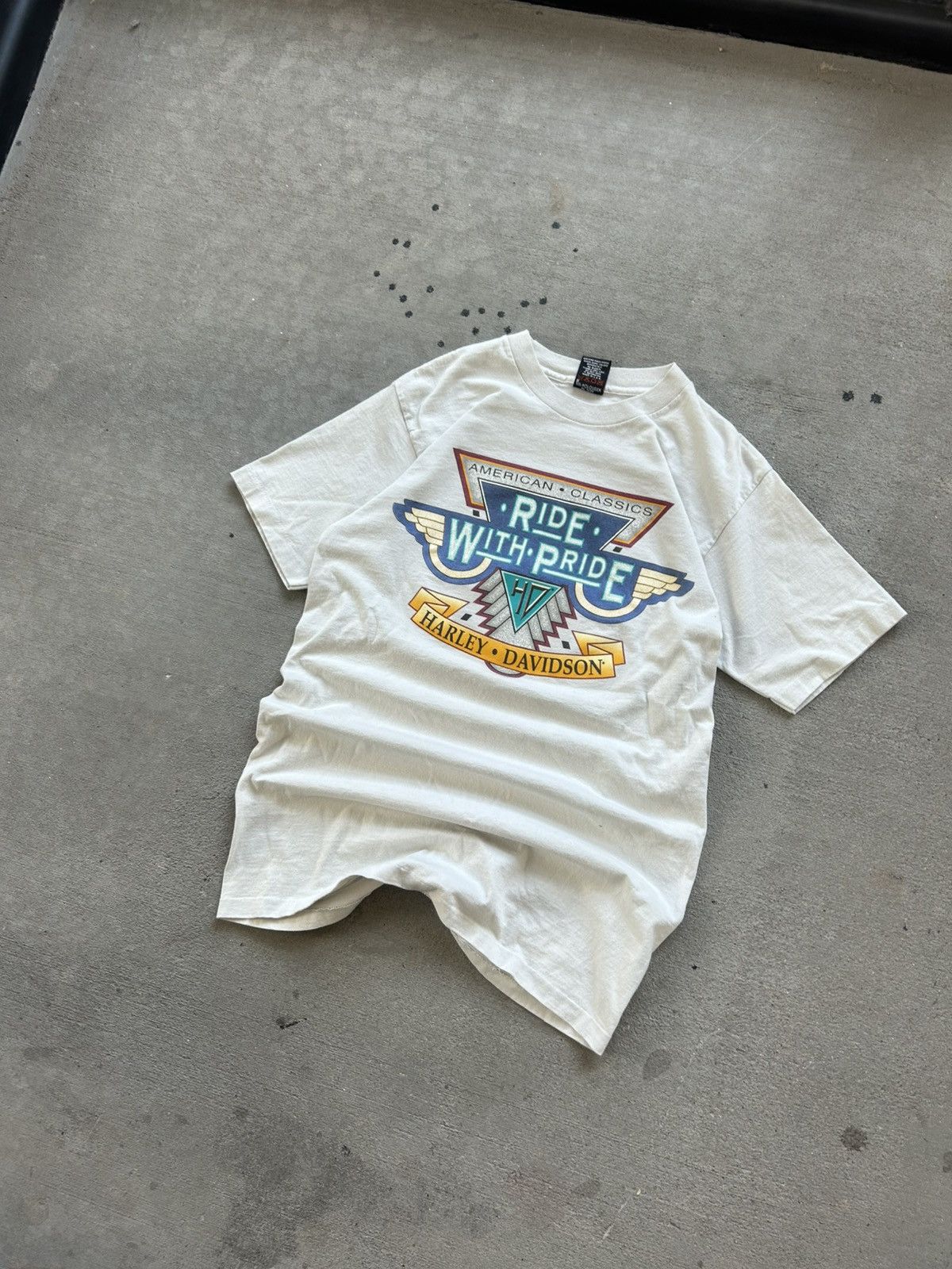 Harley Davidson Harley Davidson Ride with Pride Tee Size US M / EU 48-50 / 2 - 2 Thumbnail