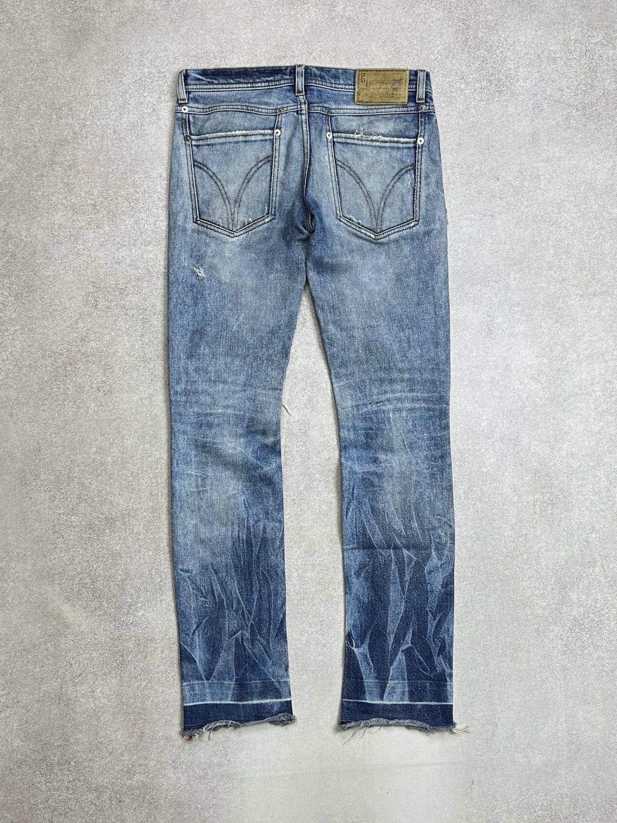 Dolce & Gabbana Vintage Dolce Gabbana Womans Flared Bleached Pants 26 Size 26" / US 2 / IT 38 - 5 Thumbnail