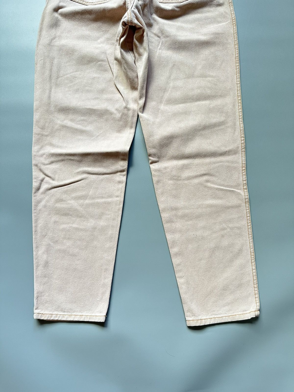 Armani Vintage ARMANI Jeans 90s Washed Denim Peach Colour Size 32 Size US 32 / EU 48 - 3 Thumbnail