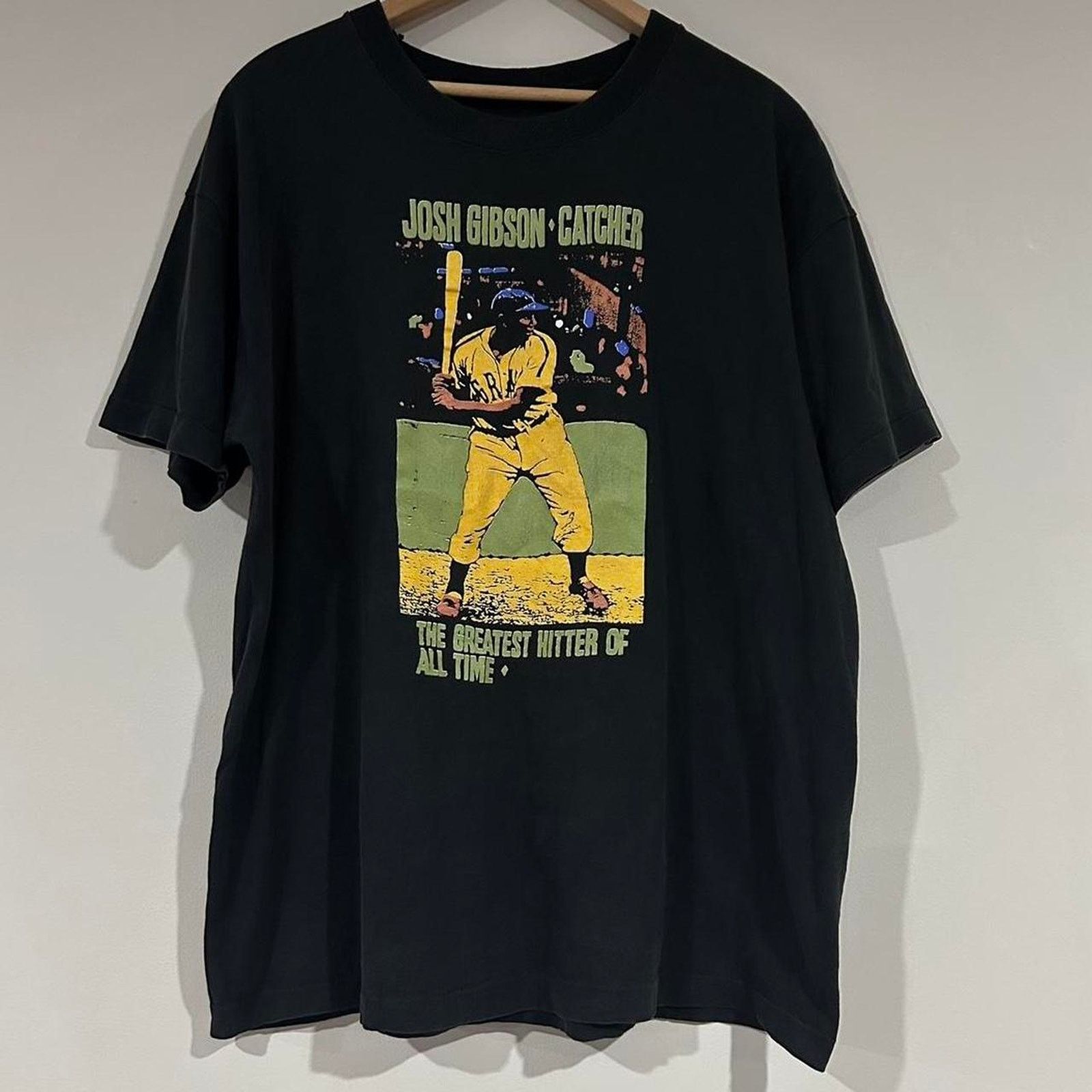 Other Vintage Josh Gibson Baseball Greatest Hitter Of All Time Tee Size US XL / EU 56 / 4 - 1 Thumbnail