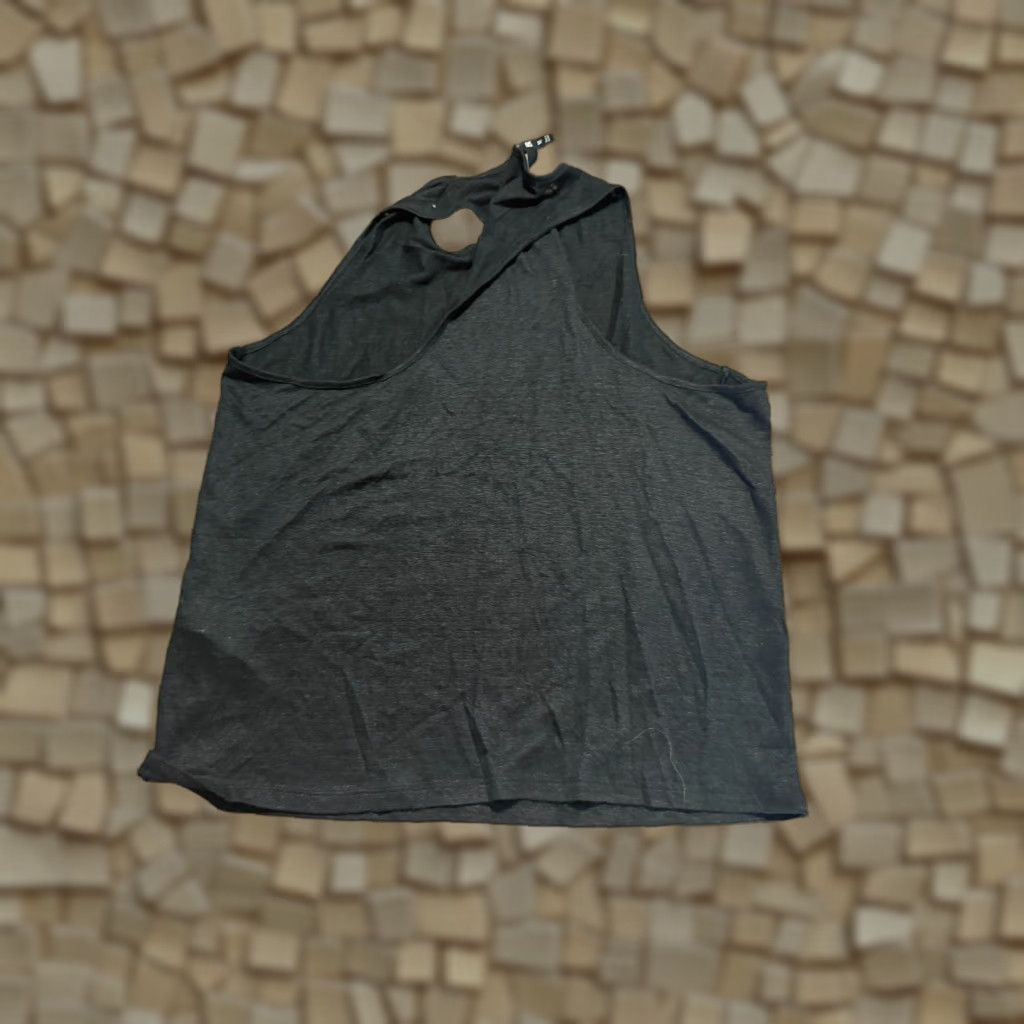 Vintage BR Tank Top Women's Medium Black Sleeveless Shirt Pullover Round Neck Casual Modern Basic Size M / US 6-8 / IT 42-44 - 1 Thumbnail